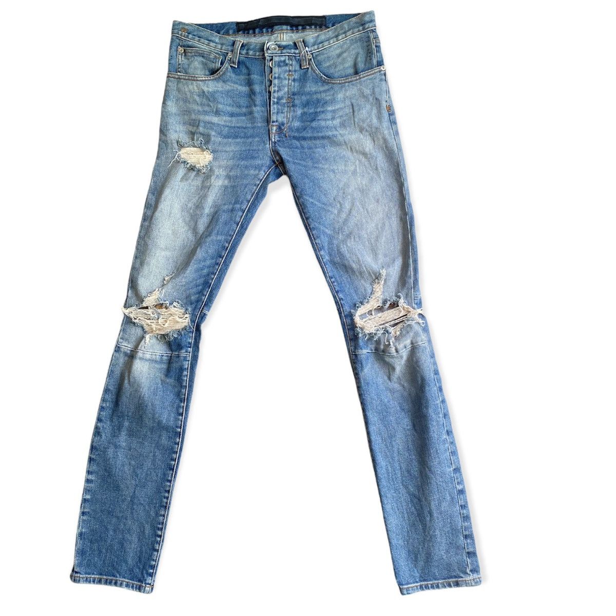 Ben Taverniti Unravel Project SS18 Unravel Project Chaos Distressed Jeans Size US 32 / EU 48 - 2 Thumbnail