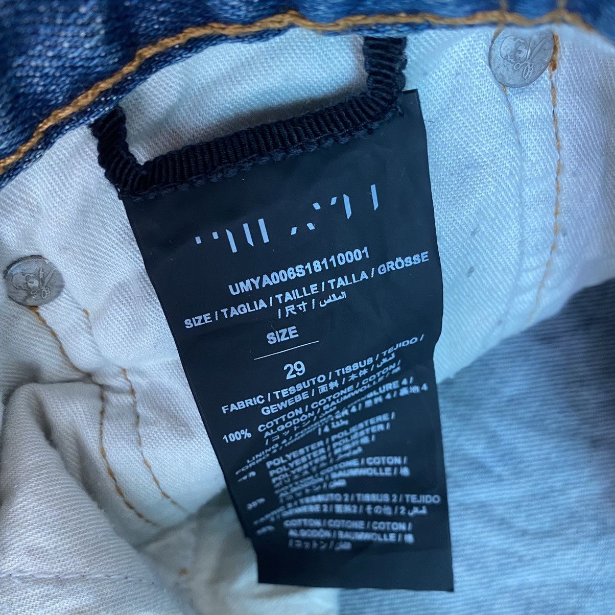 Ben Taverniti Unravel Project SS18 Unravel Project Chaos Distressed Jeans Size US 32 / EU 48 - 7 Thumbnail