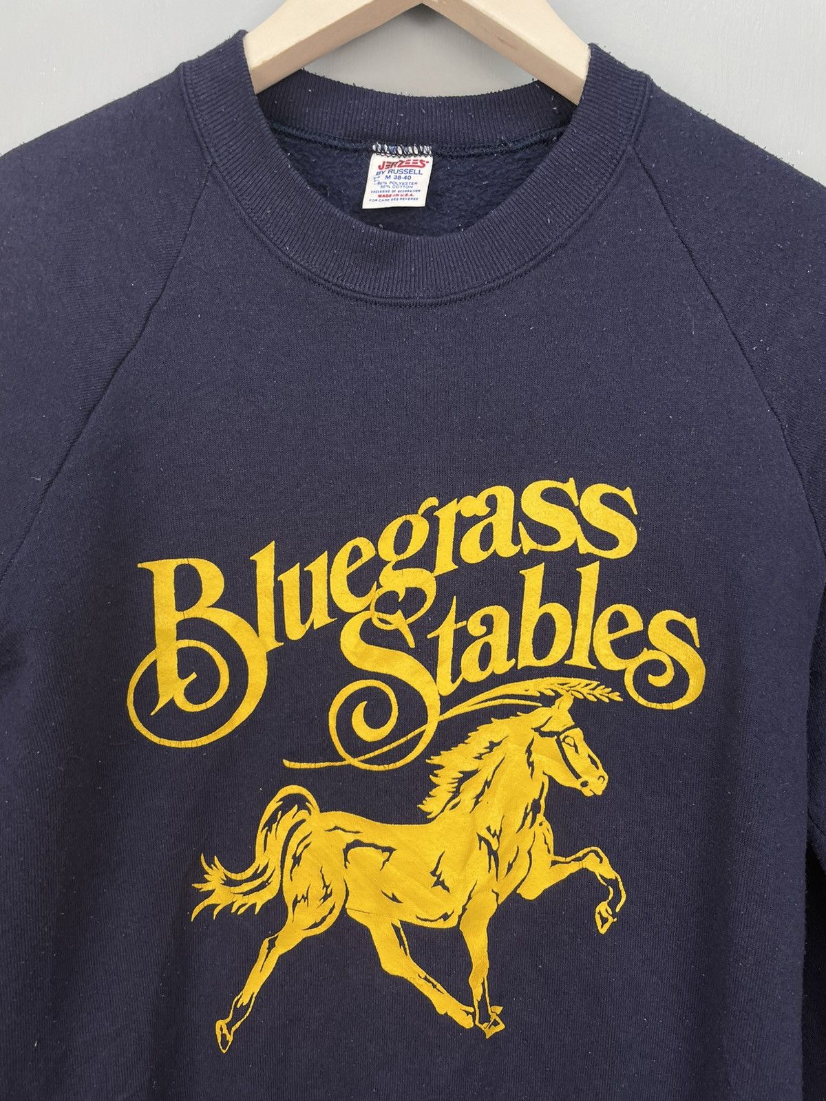 Vintage Vintage 80s Bluegrass Stables sweatshirt Size US M / EU 48-50 / 2 - 3 Thumbnail