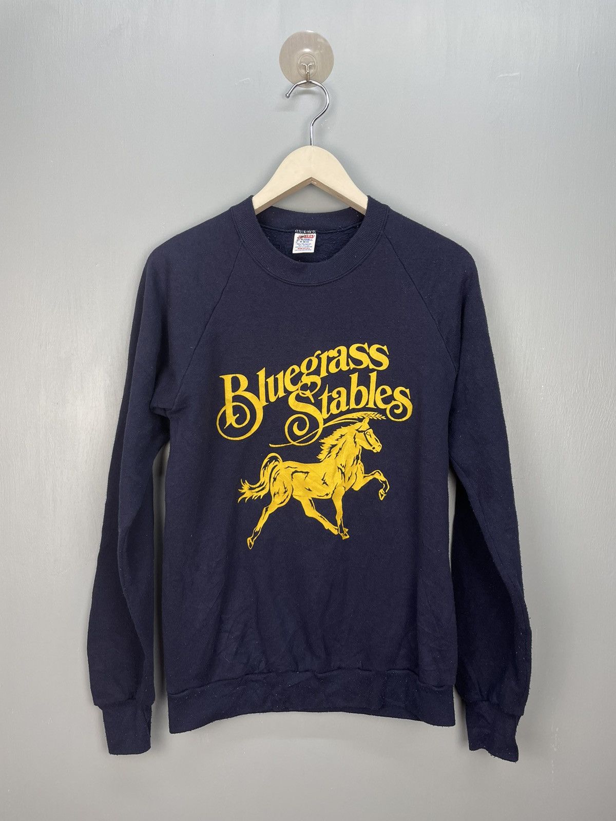 Vintage Vintage 80s Bluegrass Stables sweatshirt Size US M / EU 48-50 / 2 - 1 Thumbnail