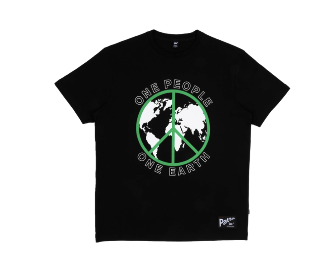 Patta Patta One People Tee Black • M Size US M / EU 48-50 / 2 - 1 Thumbnail
