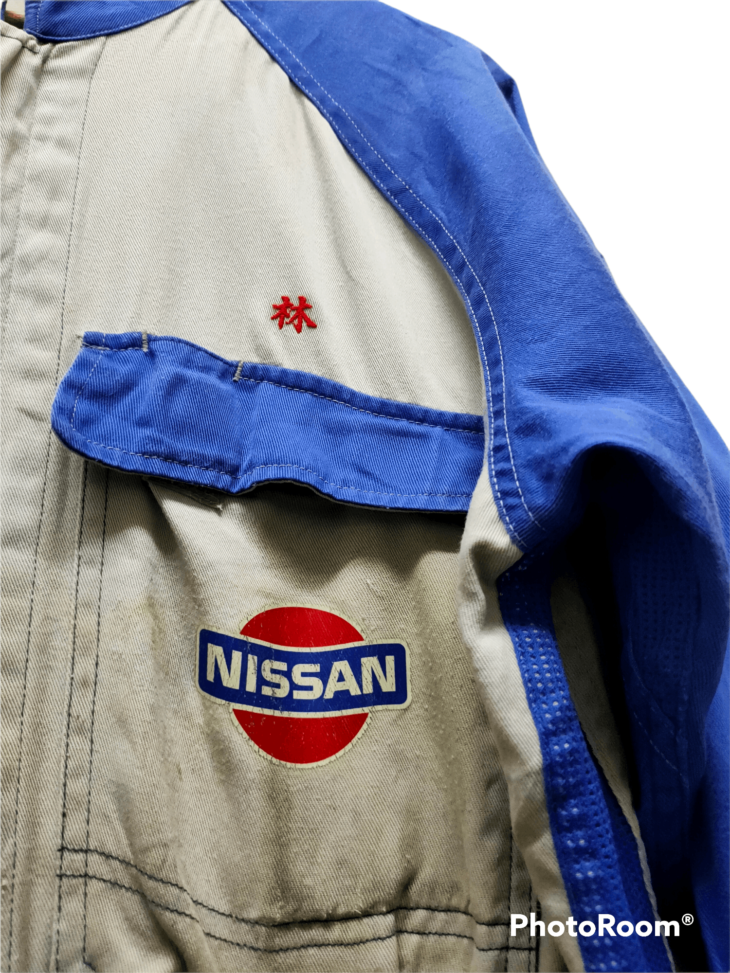 Japanese Brand Nissan vintage overall Moto racing LOGO Size US 33 - 5 Thumbnail