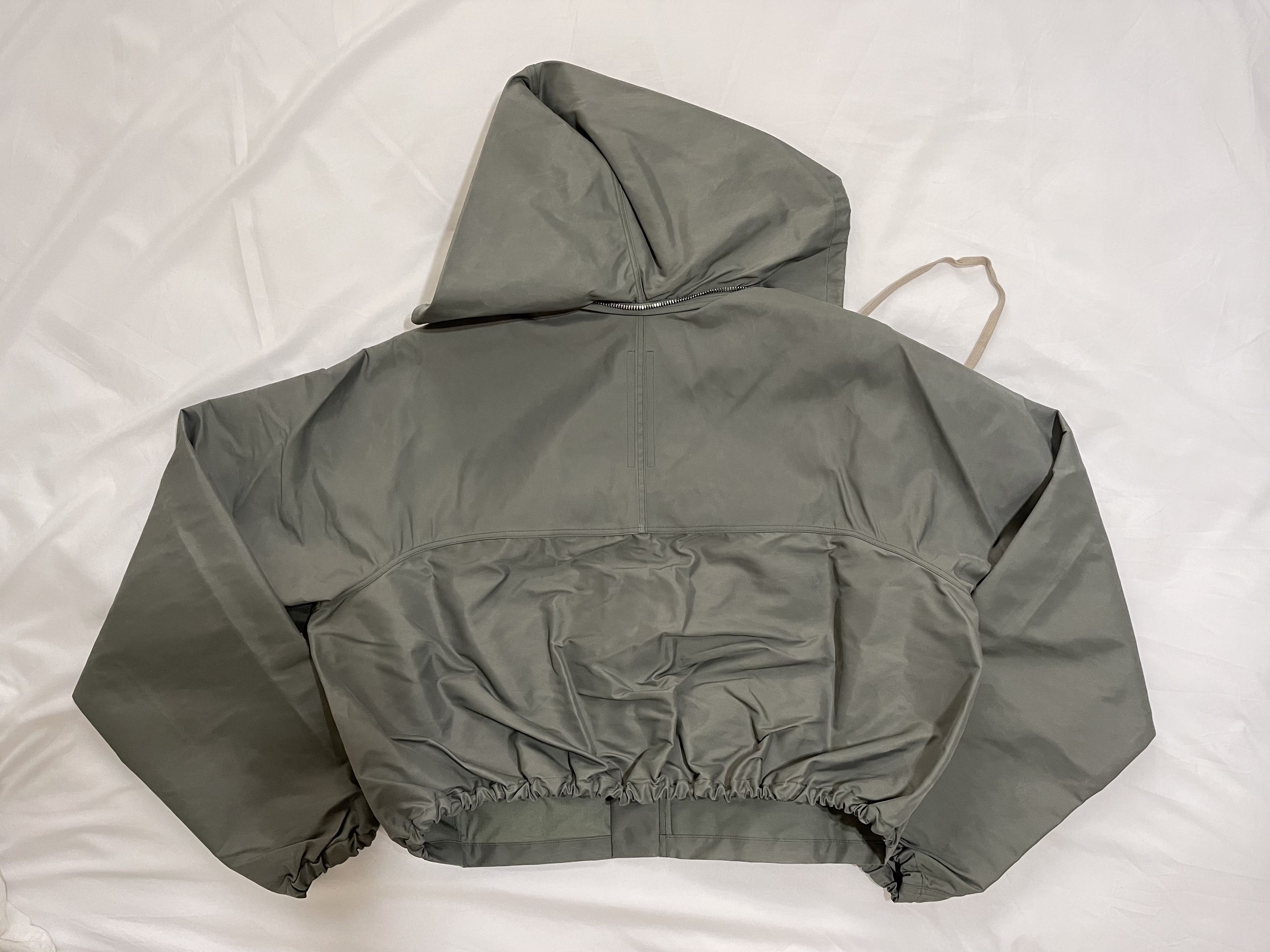 Rick Owens Rick Owens SS18 Cropped Windbreaker Bomber Jacket