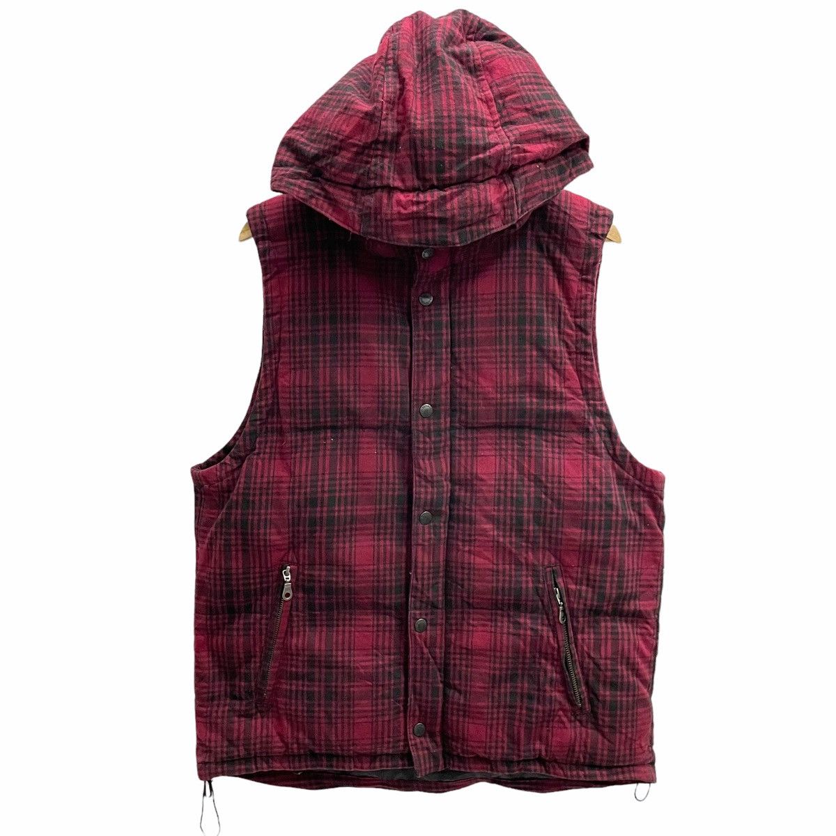 Beams Plus × Japanese Brand 💥BEAM PADDED VEST HOODIE JACKET SLEEVELESS Size US M / EU 48-50 / 2 - 1 Thumbnail