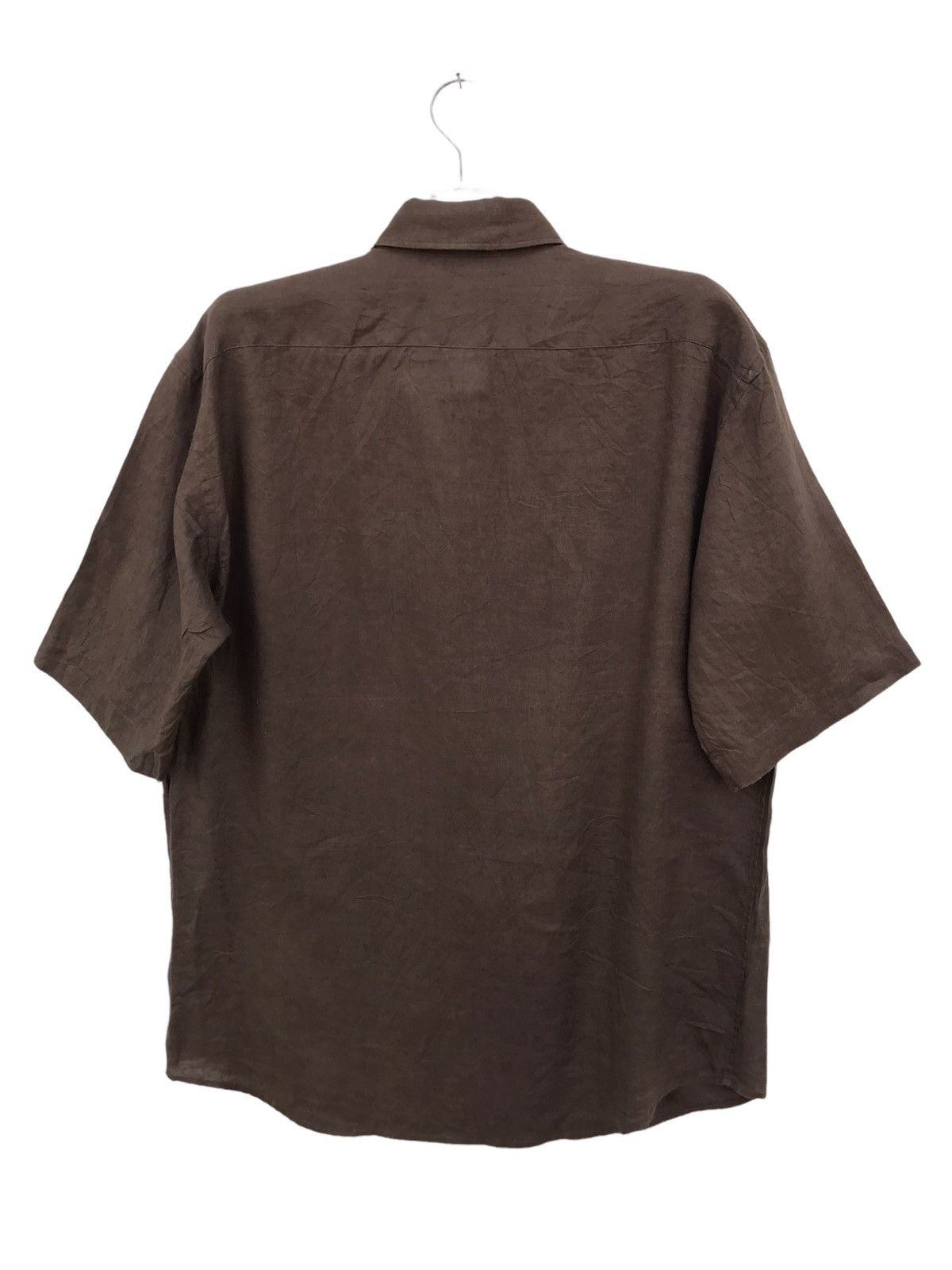 Lemaire × Uniqlo Uniqlo Lemaire Linen Blend Shirt Size US L / EU 52-54 / 3 - 2 Thumbnail