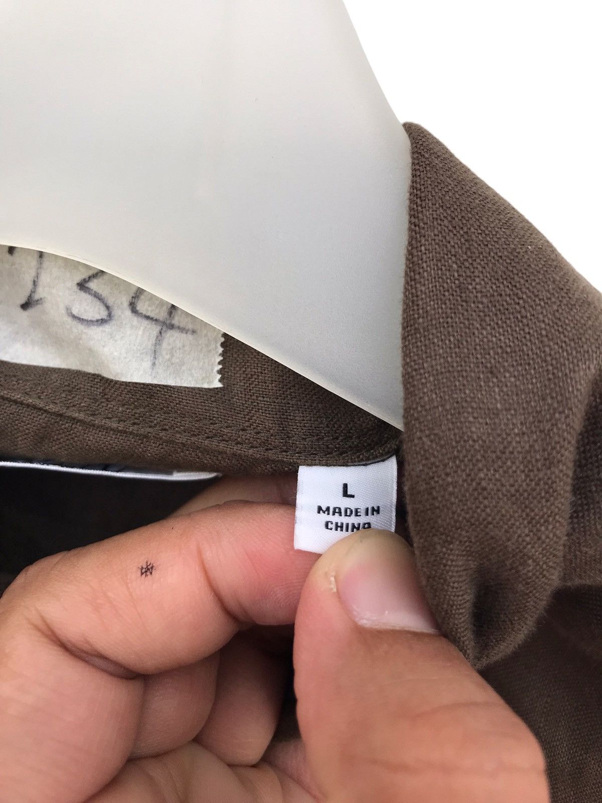 Lemaire × Uniqlo Uniqlo Lemaire Linen Blend Shirt Size US L / EU 52-54 / 3 - 5 Thumbnail