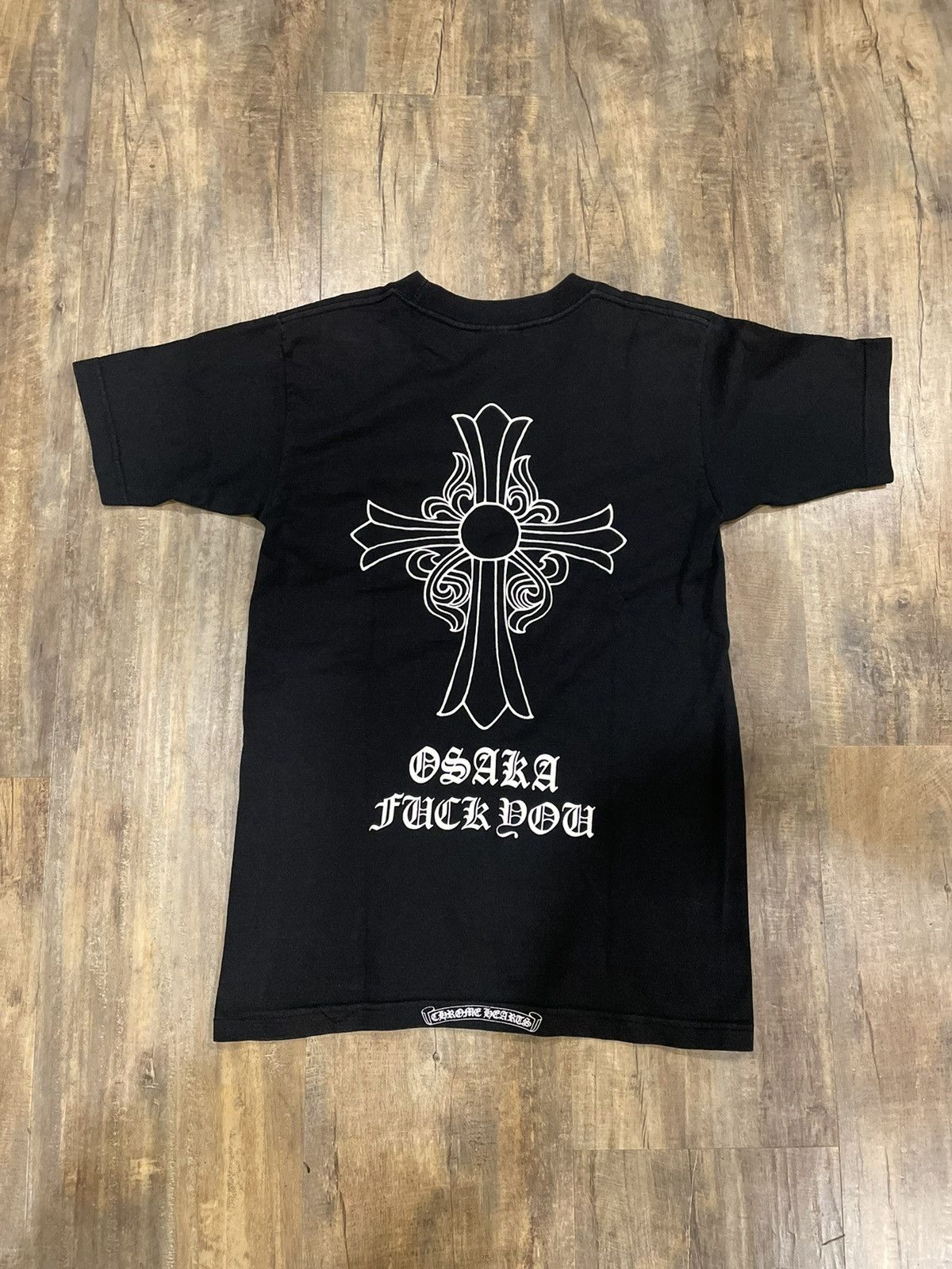 Chrome Hearts Chrome Hearts Osaka Fuck You Floral Cross Black