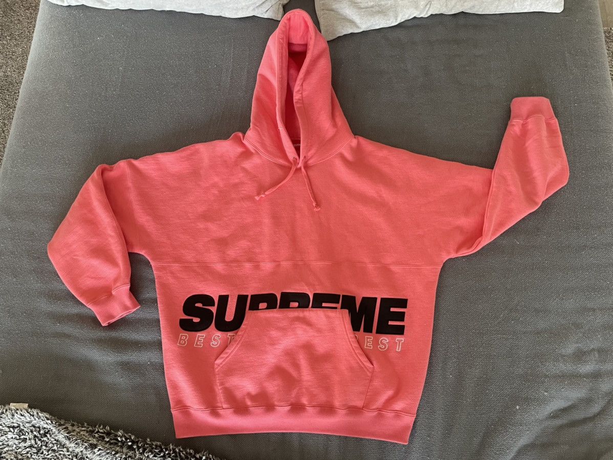 Supreme FW20 PANELED DROP SHOULDER BEST OF THE BEST HOODiE Size US L / EU 52-54 / 3 - 2 Thumbnail