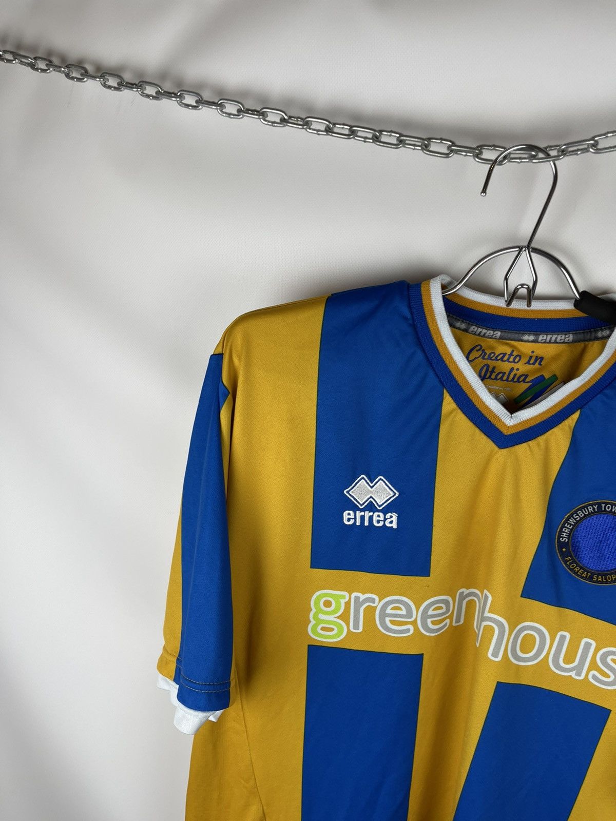 Other Errea Shrewsbury Town 2014 2016 home soccer jersey football Size US XXL / EU 58 / 5 - 2 Thumbnail