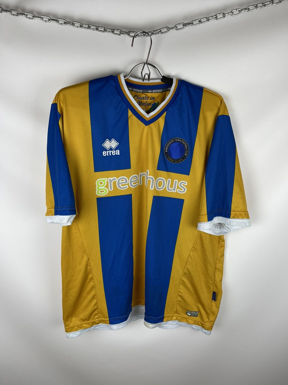 Other Errea Shrewsbury Town 2014 2016 home soccer jersey football Size US XXL / EU 58 / 5 - 1 Thumbnail