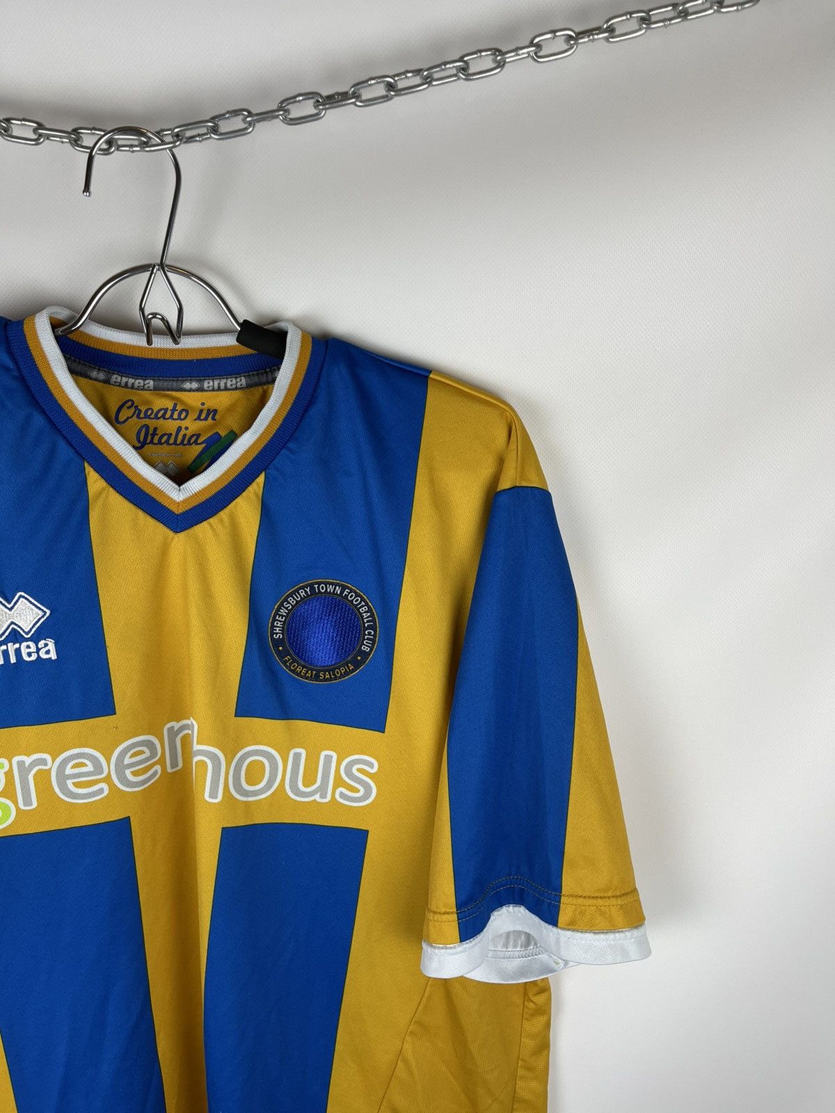 Other Errea Shrewsbury Town 2014 2016 home soccer jersey football Size US XXL / EU 58 / 5 - 3 Thumbnail