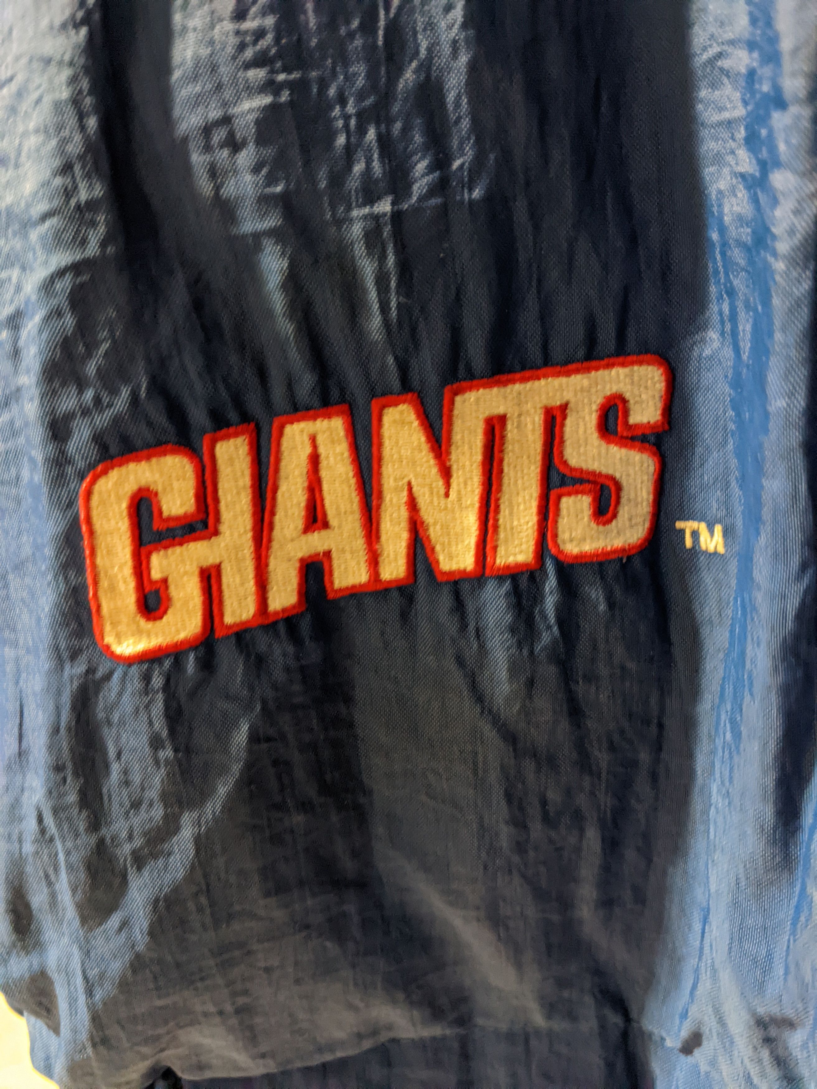 NFL Vintage New York Giants Starter Jacket Size US L / EU 52-54 / 3 - 3 Thumbnail