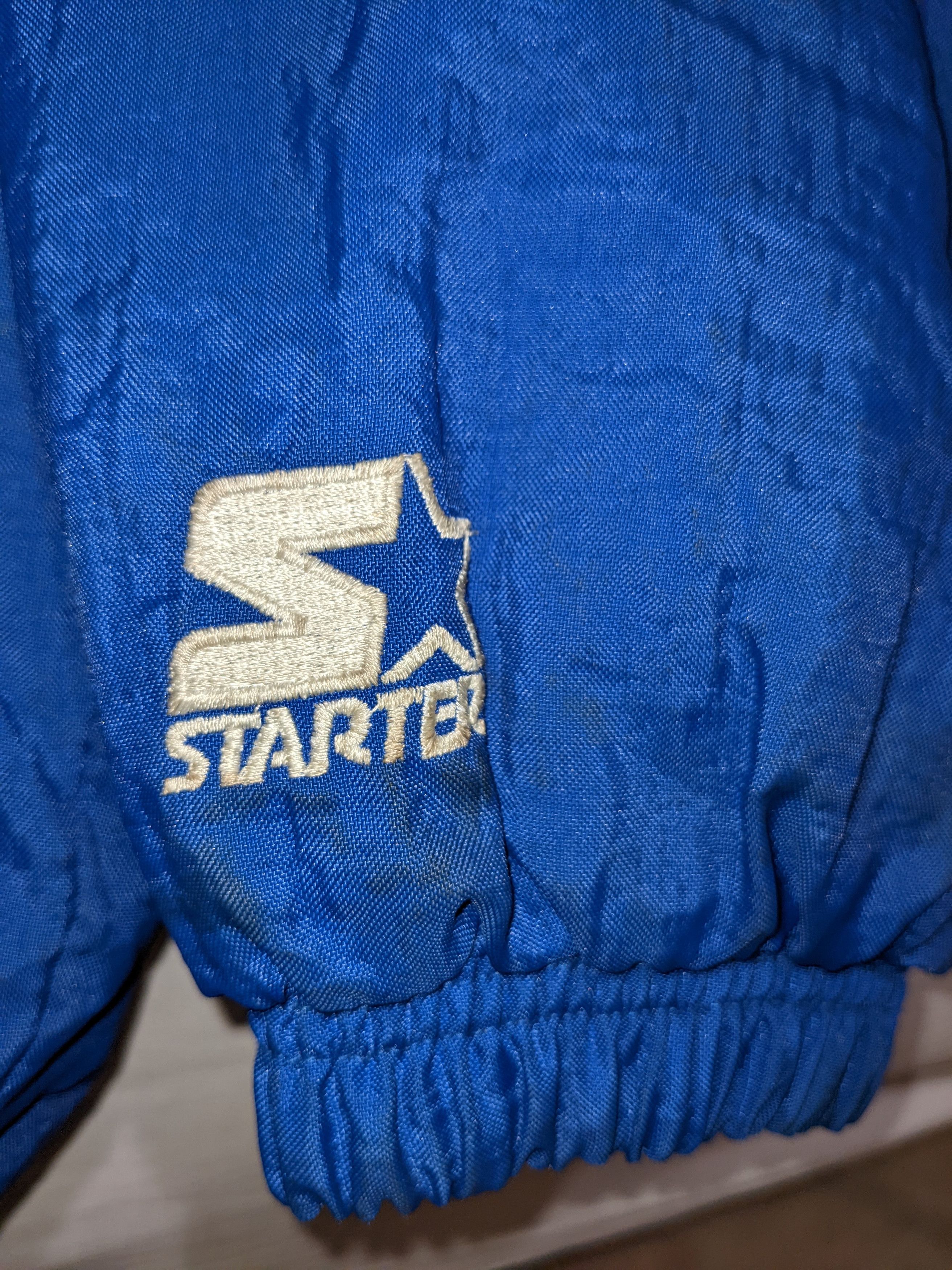 NFL Vintage New York Giants Starter Jacket Size US L / EU 52-54 / 3 - 11 Thumbnail