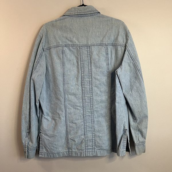 Lee VTG Lee Thick Denim Chore Workwear Shirt Jacket West Cal 45 | Grailed