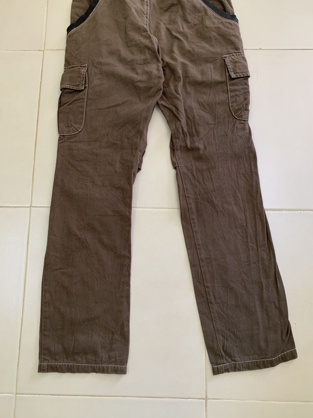 Japanese Brand 🔥Rare🔥Batsu Studio Multipocket Punk Style Pants Size US 27 - 7 Thumbnail