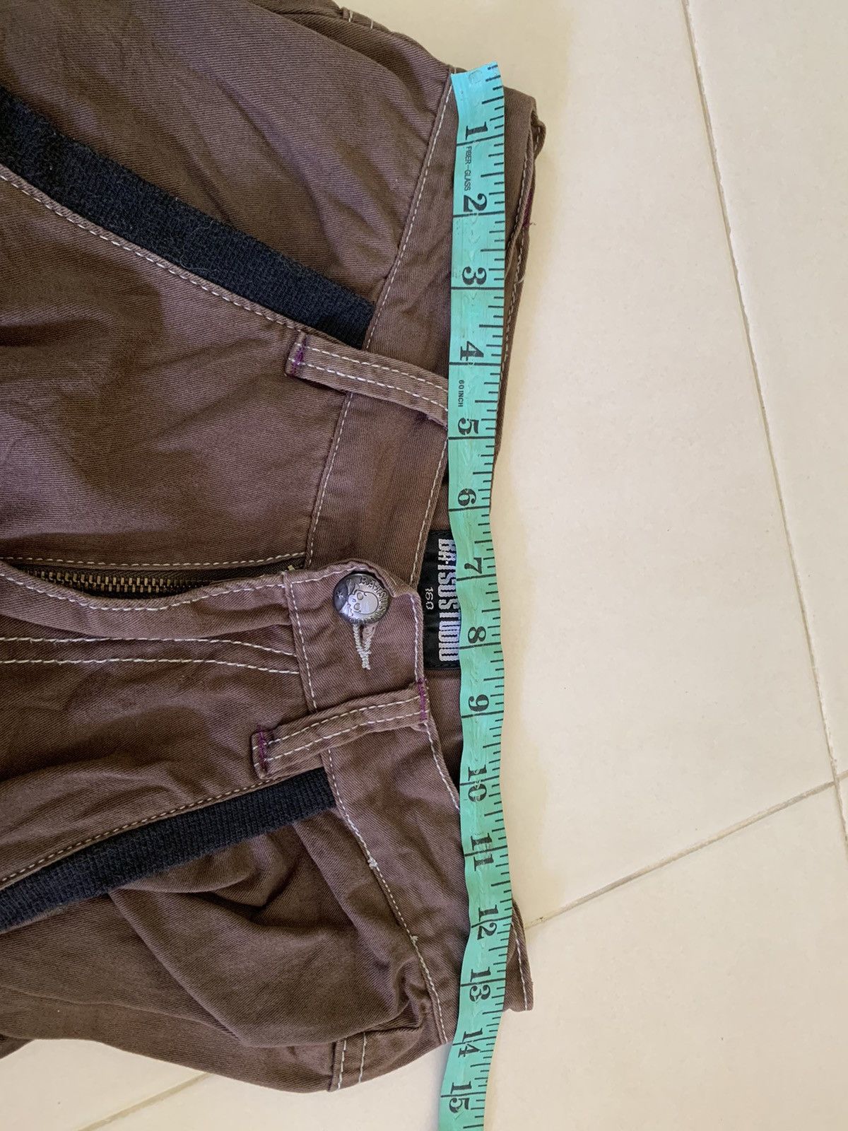 Japanese Brand 🔥Rare🔥Batsu Studio Multipocket Punk Style Pants Size US 27 - 15 Thumbnail