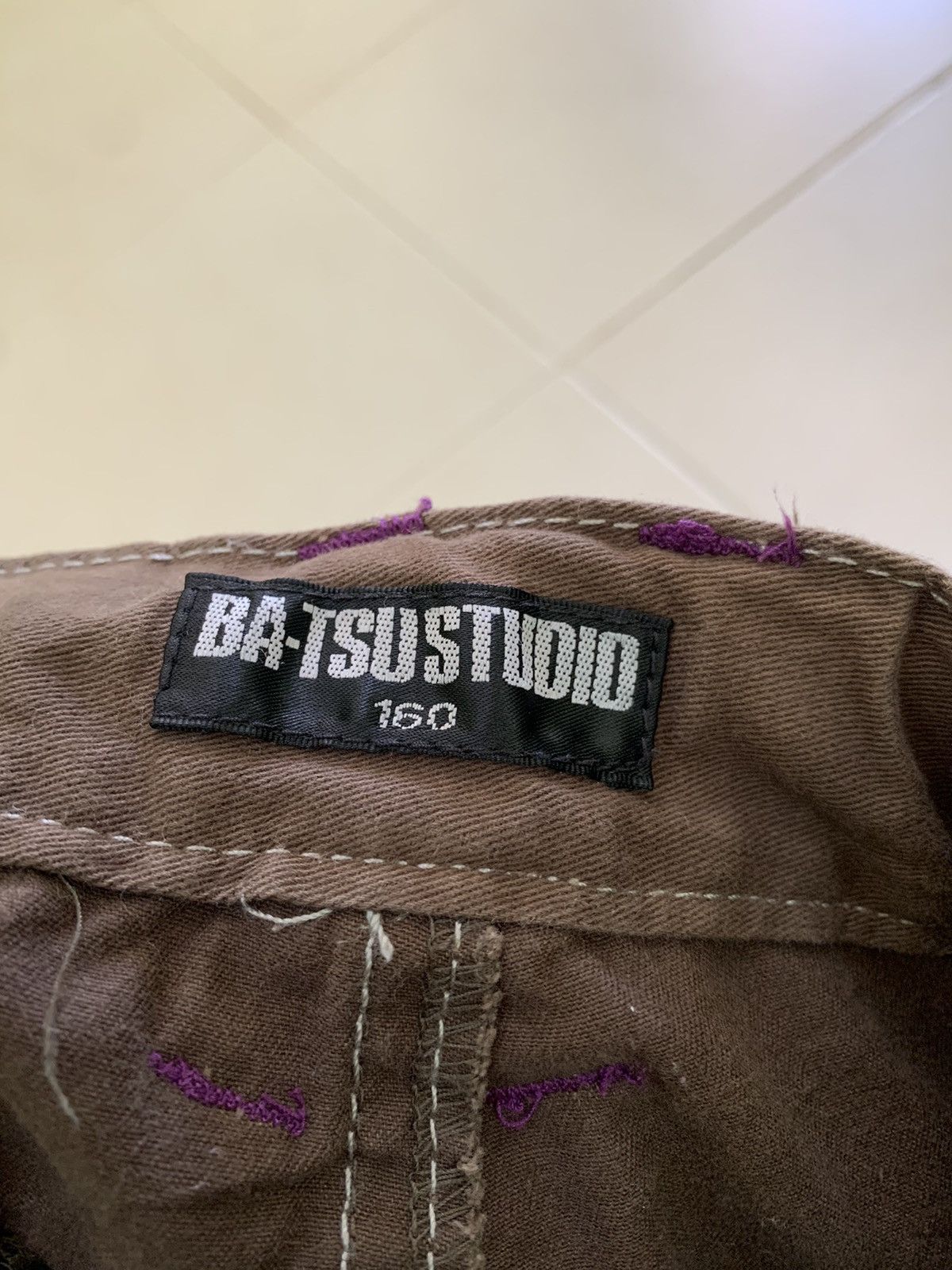 Japanese Brand 🔥Rare🔥Batsu Studio Multipocket Punk Style Pants Size US 27 - 11 Thumbnail