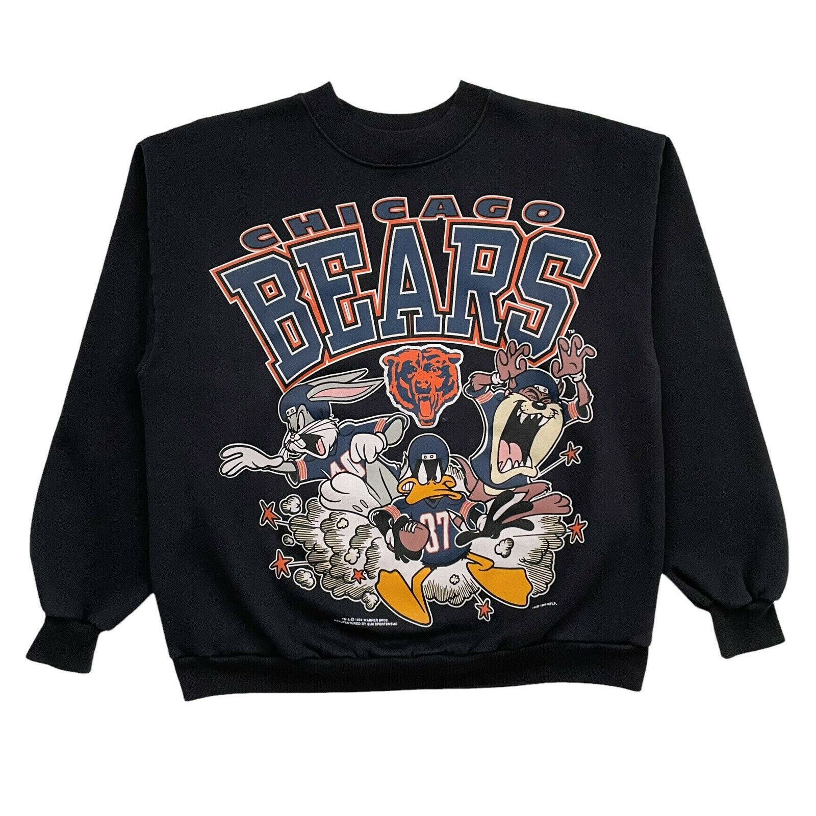 Vintage 90's Chicago Bears sweatshirt. Looney Tunes. by RetroTop12, $40.00