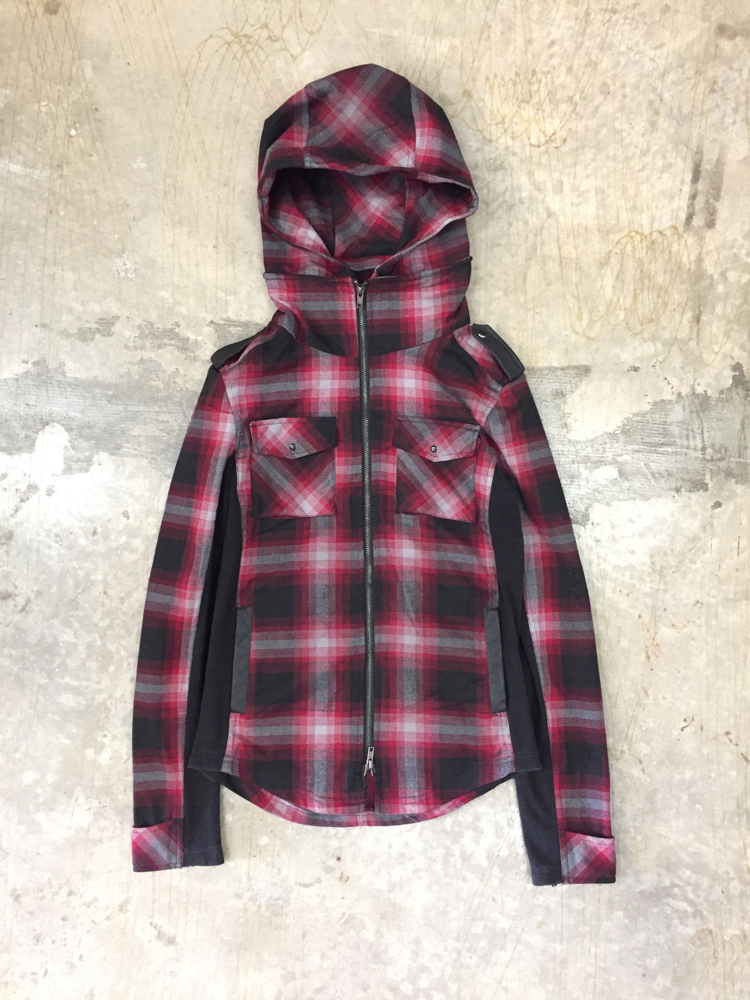 BUFFALO BOBS Buffalo Bobs tartan bono hoodie jacket Size US XS / EU 42 / 0 - 2 Thumbnail