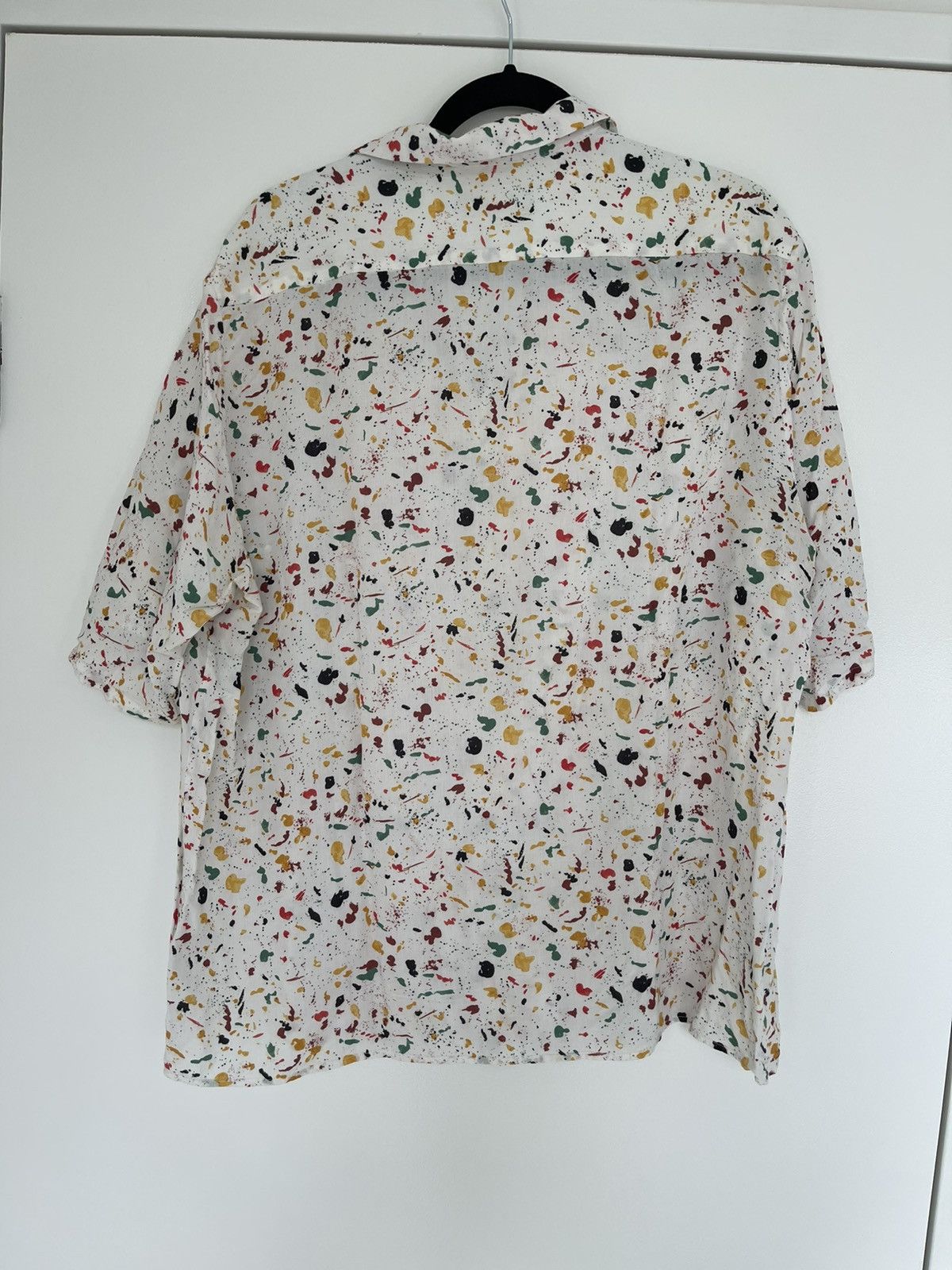 Christophe Lemaire SS13 viscose terrazo shirt, size 4/L Size US L / EU 52-54 / 3 - 2 Thumbnail