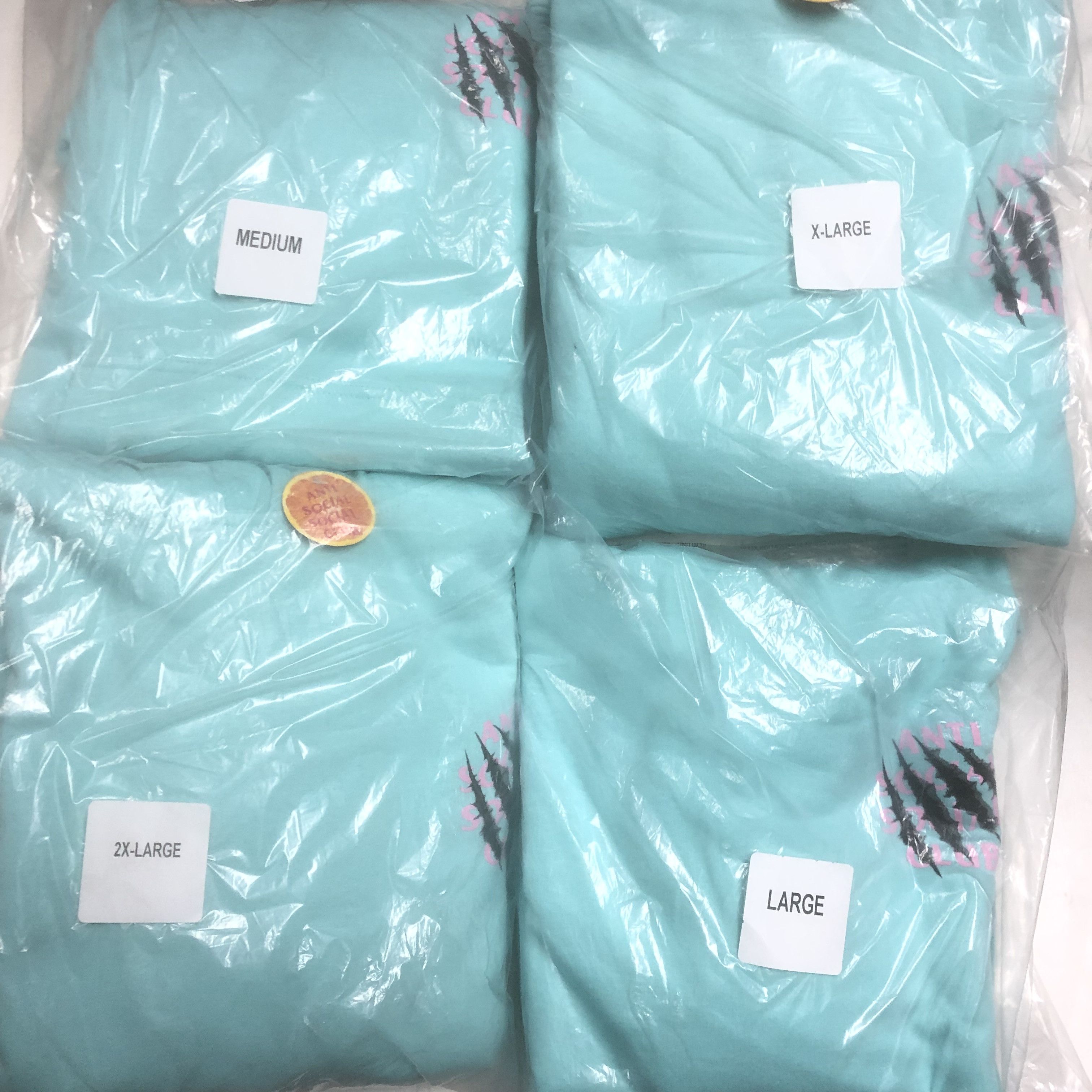 Anti Social Social Club DS Pink ASSC After Us Mint Hoodie BAPE KITH KAWS FTP FOG CDG Size US M / EU 48-50 / 2 - 7 Thumbnail