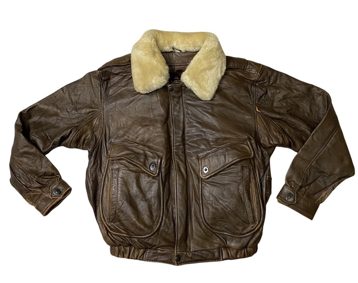 Vintage US Air Force aviator jacket Size US M / EU 48-50 / 2 - 5 Thumbnail