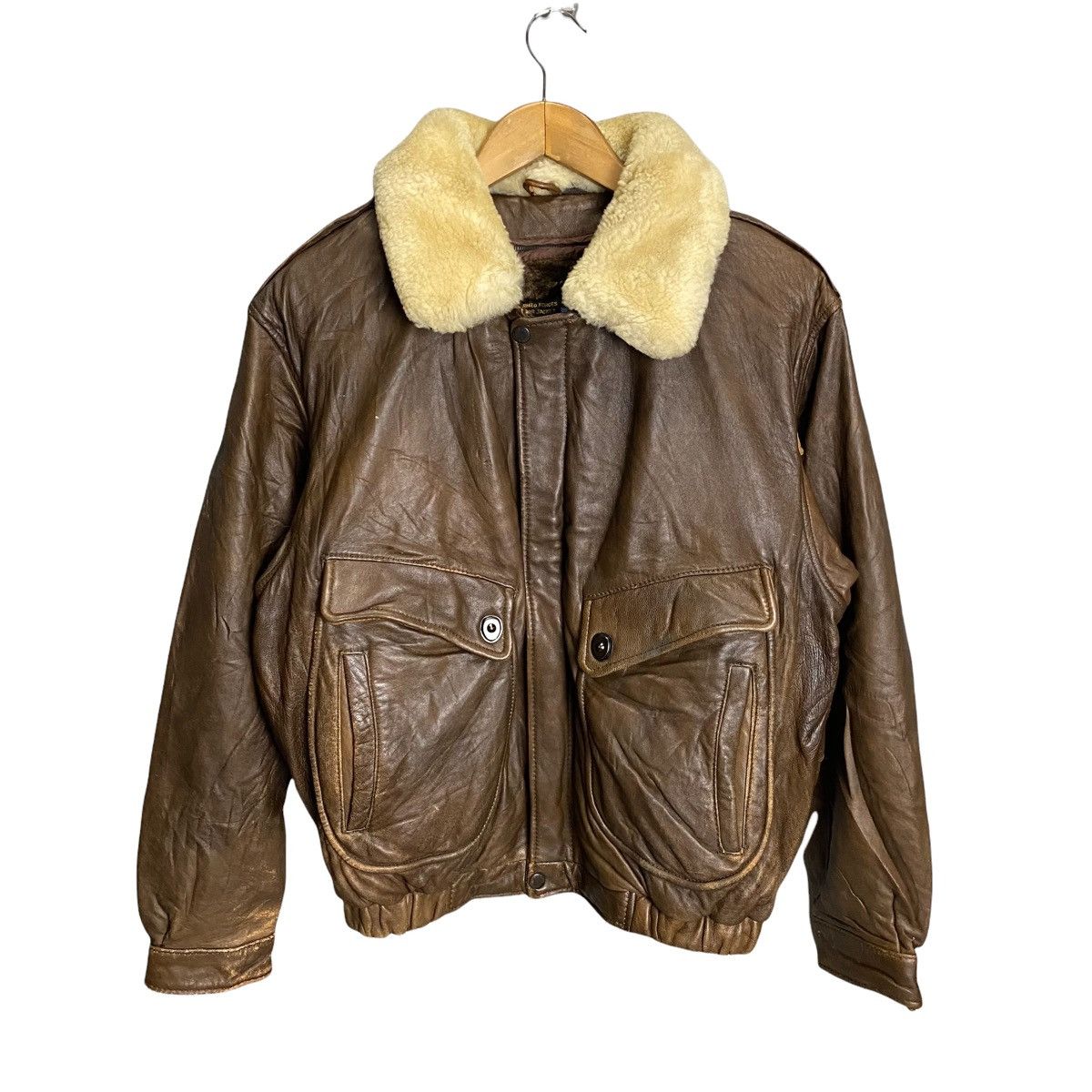 Vintage US Air Force aviator jacket Size US M / EU 48-50 / 2 - 1 Thumbnail