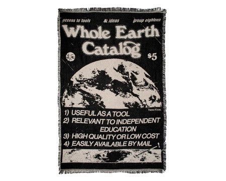 Boot Boyz Biz Whole Earth Catalog Knit Blanket | Grailed