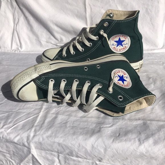 Converse Made in USA Converse Chuck Taylor All-Star Hightop Dk Green ...