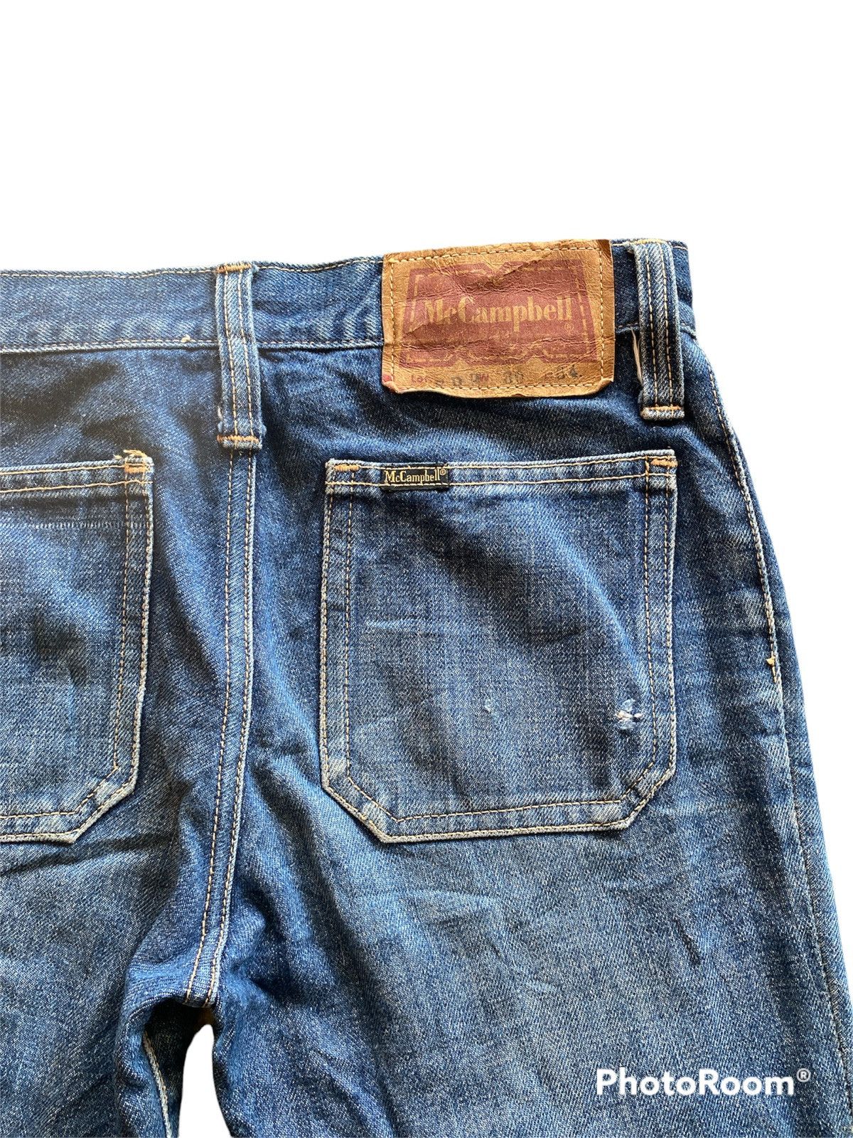 If Six Was Nine × Japanese Brand × Vintage 💥last call💥Flare Jeans Vintage 70s McCampbell America Size US 28 / EU 44 - 6 Thumbnail