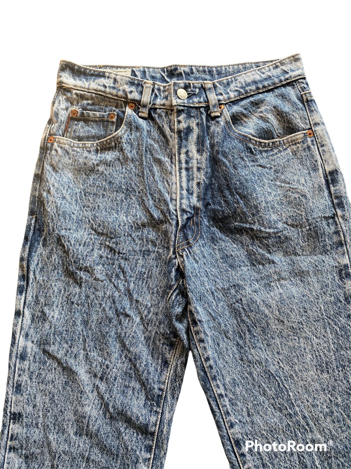Big John × Hysteric Glamour × Tornado Mart Vintage Big John Spirit Exclusive Acid Stone Washed Denim Size US 29 - 2 Thumbnail