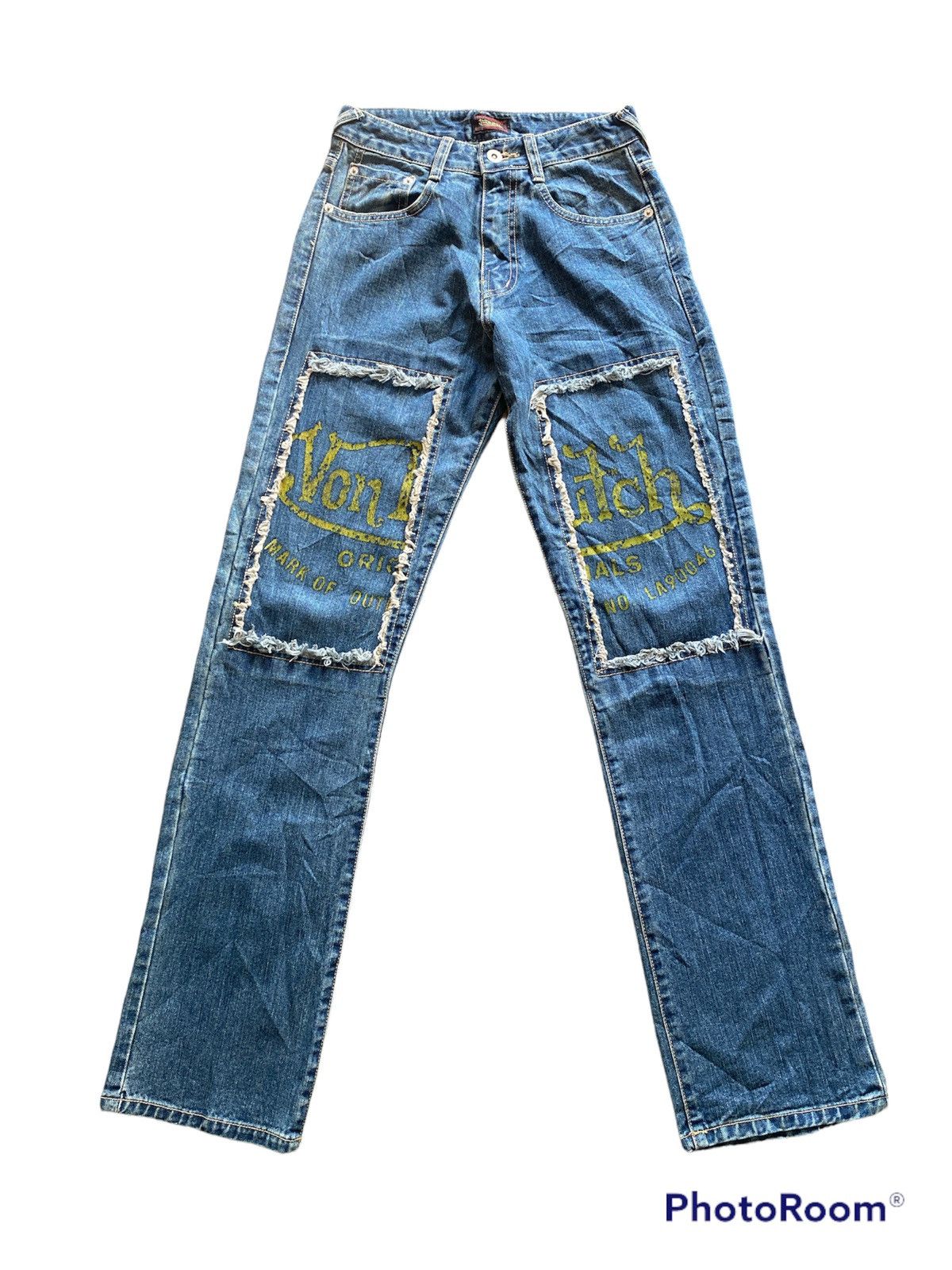 Hysteric Glamour Japanese Jeans Von Dutch Patches Jeans Size US 26 / EU 42 - 1 Thumbnail