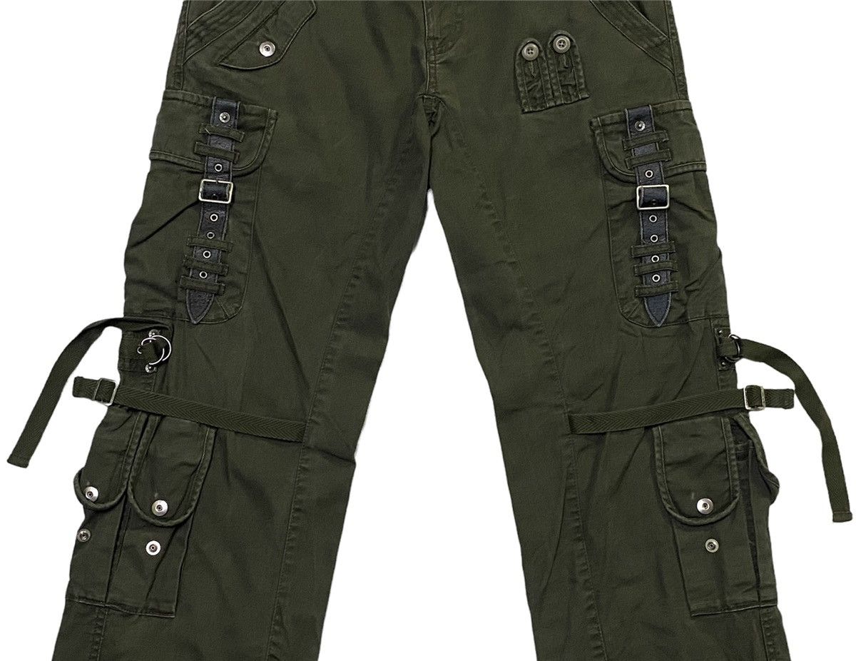 Japanese Brand PPFM Stylish Military Multi-Pockets Wild Cargo Pants Size US 31 - 17 Thumbnail