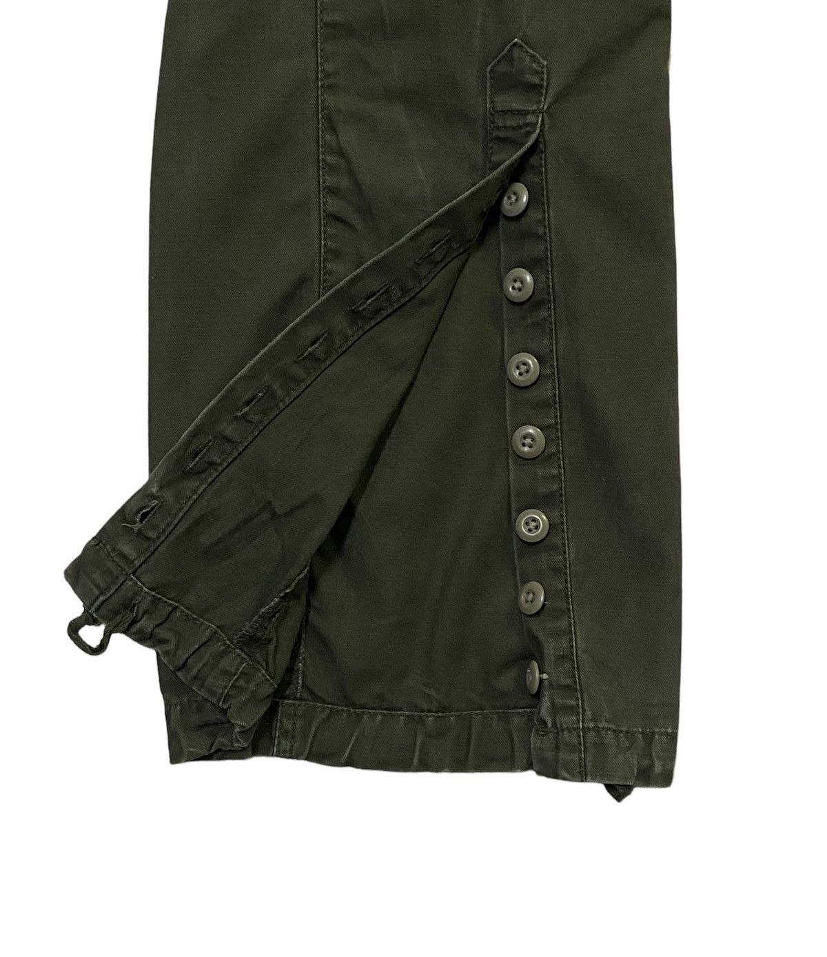 Japanese Brand PPFM Stylish Military Multi-Pockets Wild Cargo Pants Size US 31 - 20 Thumbnail