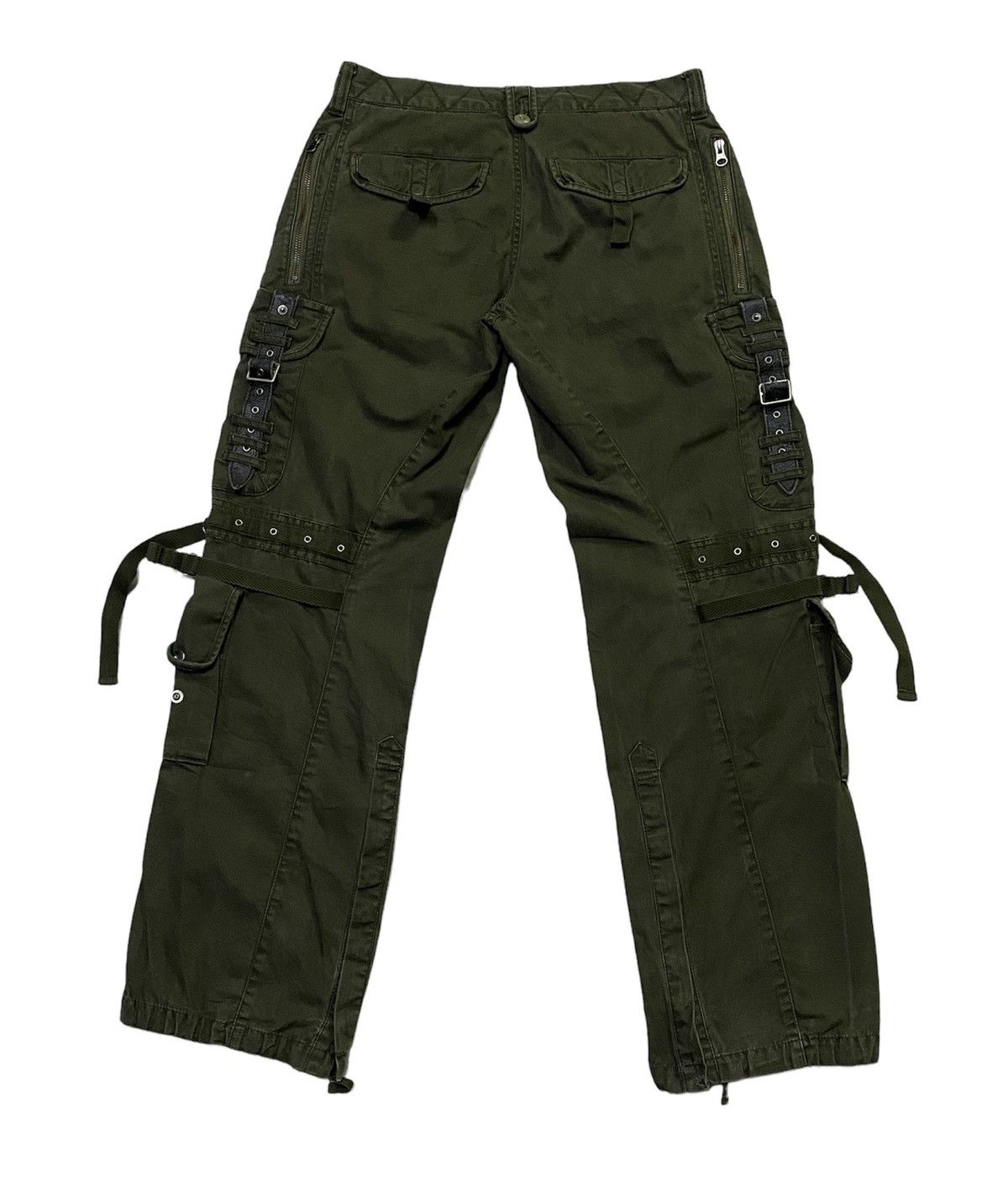Japanese Brand PPFM Stylish Military Multi-Pockets Wild Cargo Pants Size US 31 - 3 Thumbnail