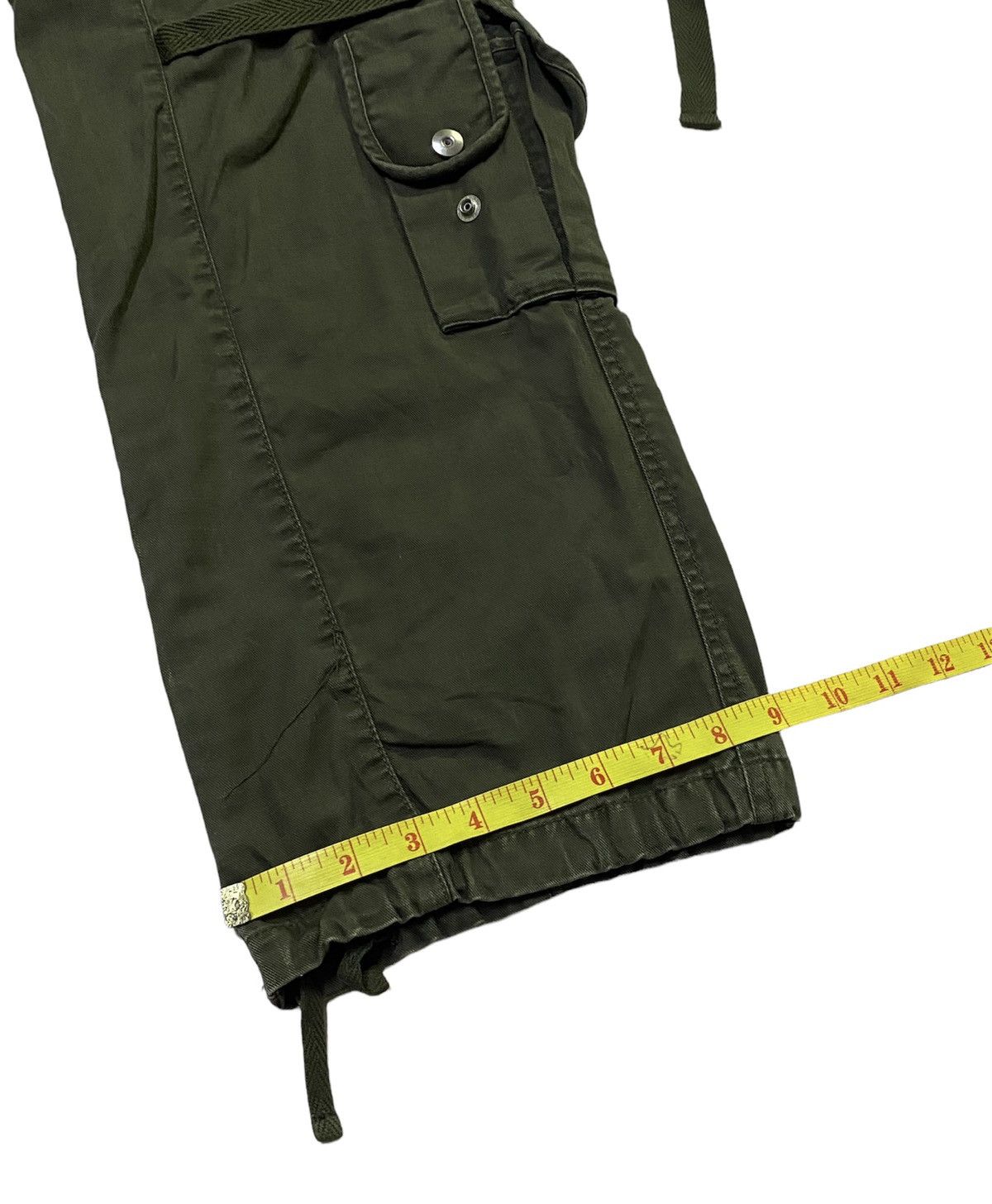 Japanese Brand PPFM Stylish Military Multi-Pockets Wild Cargo Pants Size US 31 - 10 Thumbnail