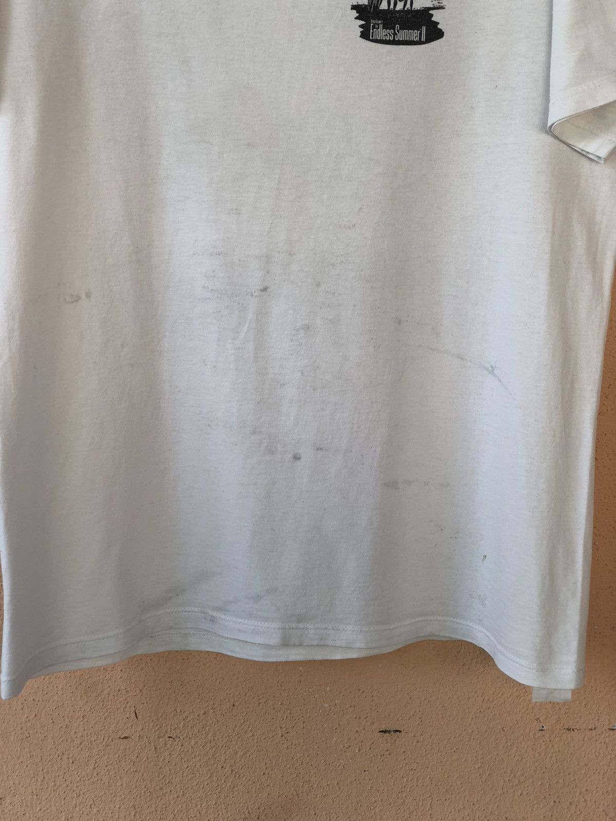 Billabong Vintage 90s Endless Summer 2 Movie Distressed Tee Size US L / EU 52-54 / 3 - 7 Thumbnail