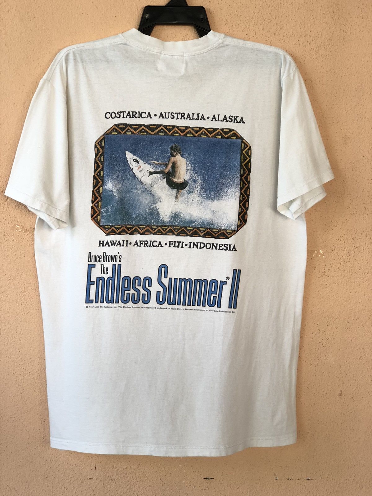 Billabong Vintage 90s Endless Summer 2 Movie Distressed Tee Size US L / EU 52-54 / 3 - 1 Thumbnail