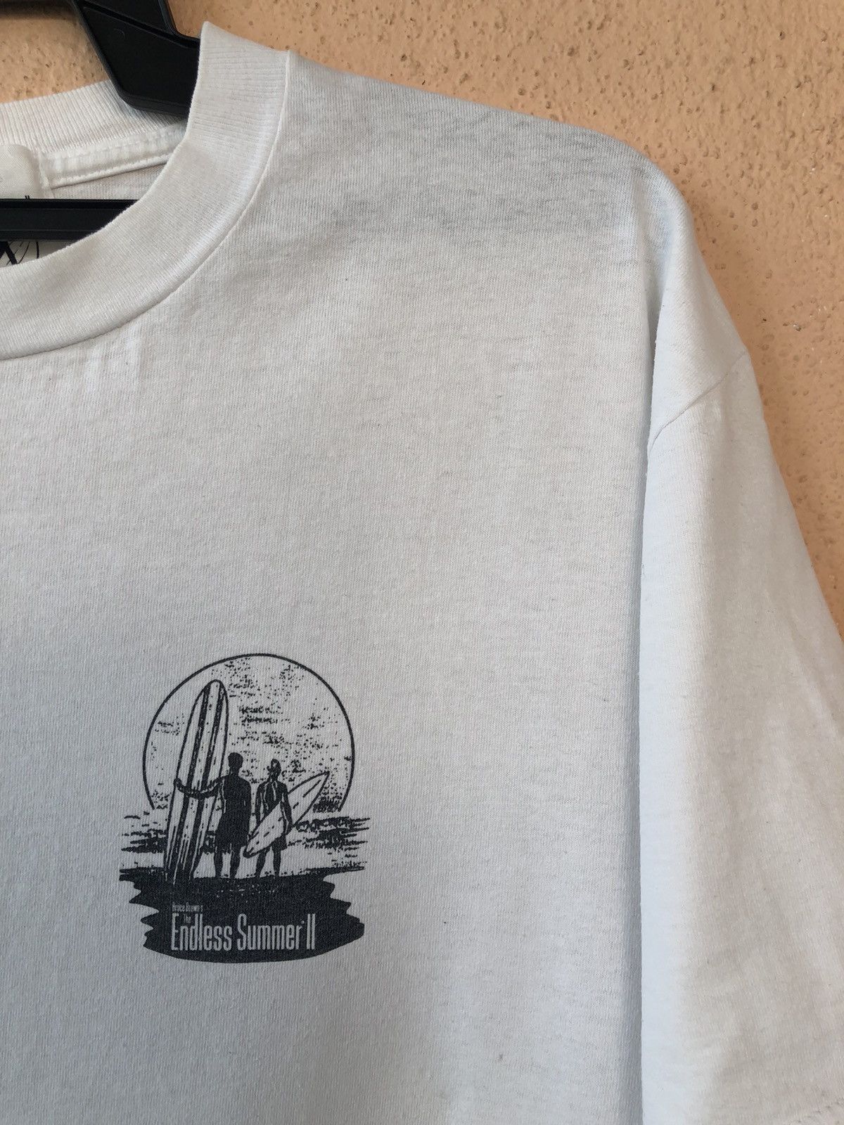 Billabong Vintage 90s Endless Summer 2 Movie Distressed Tee Size US L / EU 52-54 / 3 - 6 Thumbnail