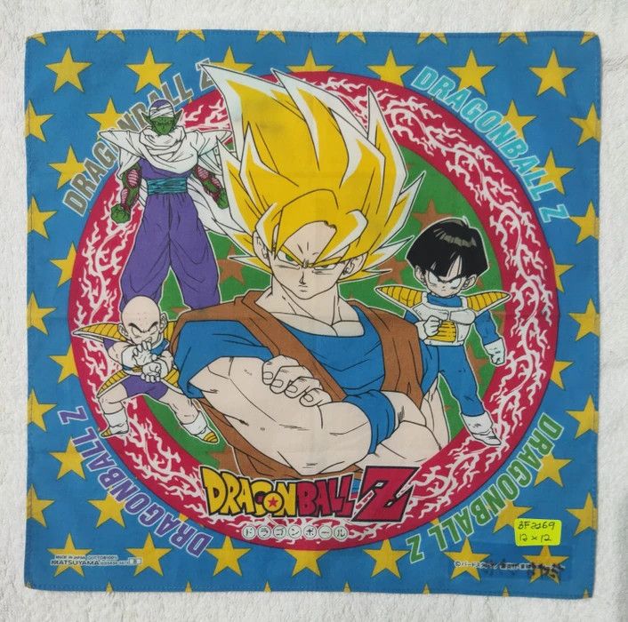 Cartoon Network × Japanese Brand × Vintage Dragon Ball Z Handkerchief - 3F2269 Size ONE SIZE - 3 Thumbnail