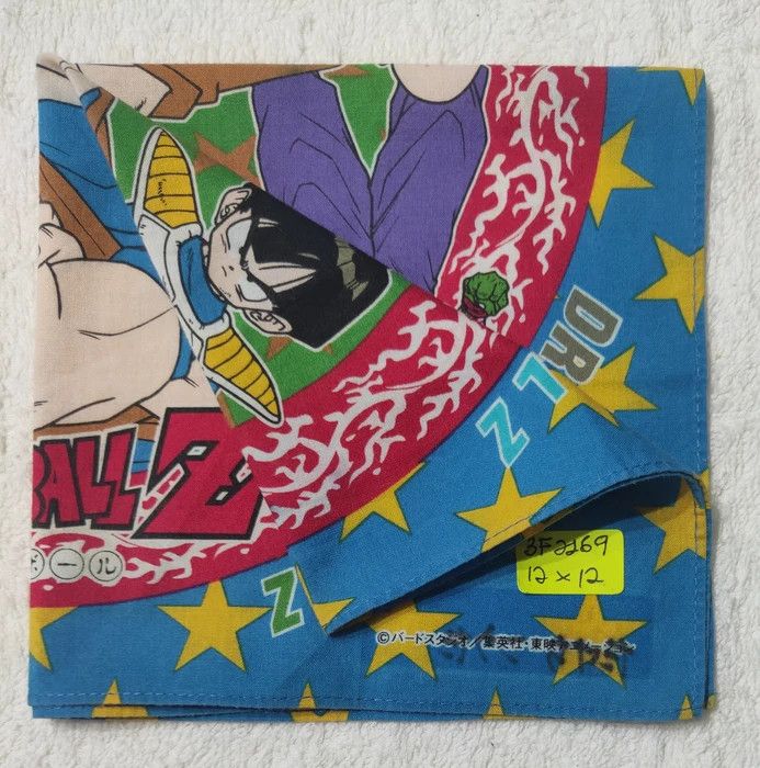 Cartoon Network × Japanese Brand × Vintage Dragon Ball Z Handkerchief - 3F2269 Size ONE SIZE - 1 Thumbnail