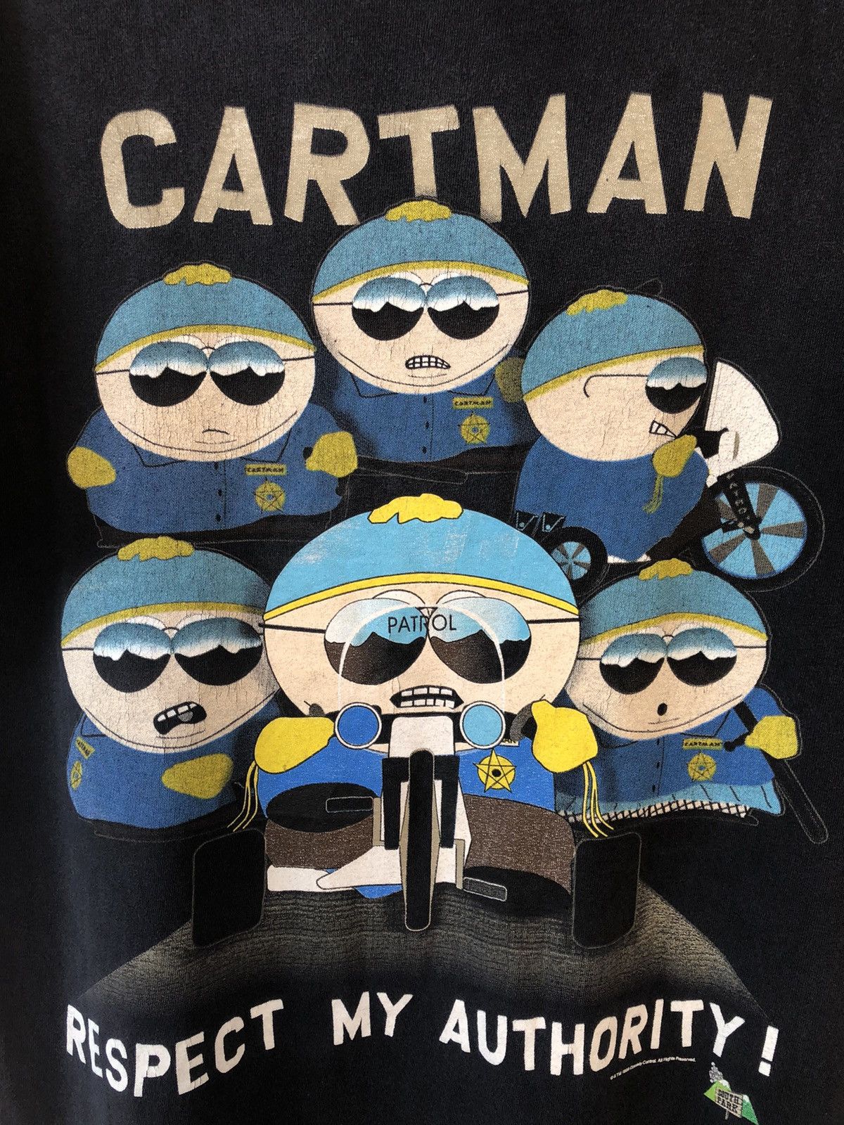 Cartoon Network Vintage 90s SOUTH PARK cartman Cartoon Comedy Tee Size US L / EU 52-54 / 3 - 3 Thumbnail