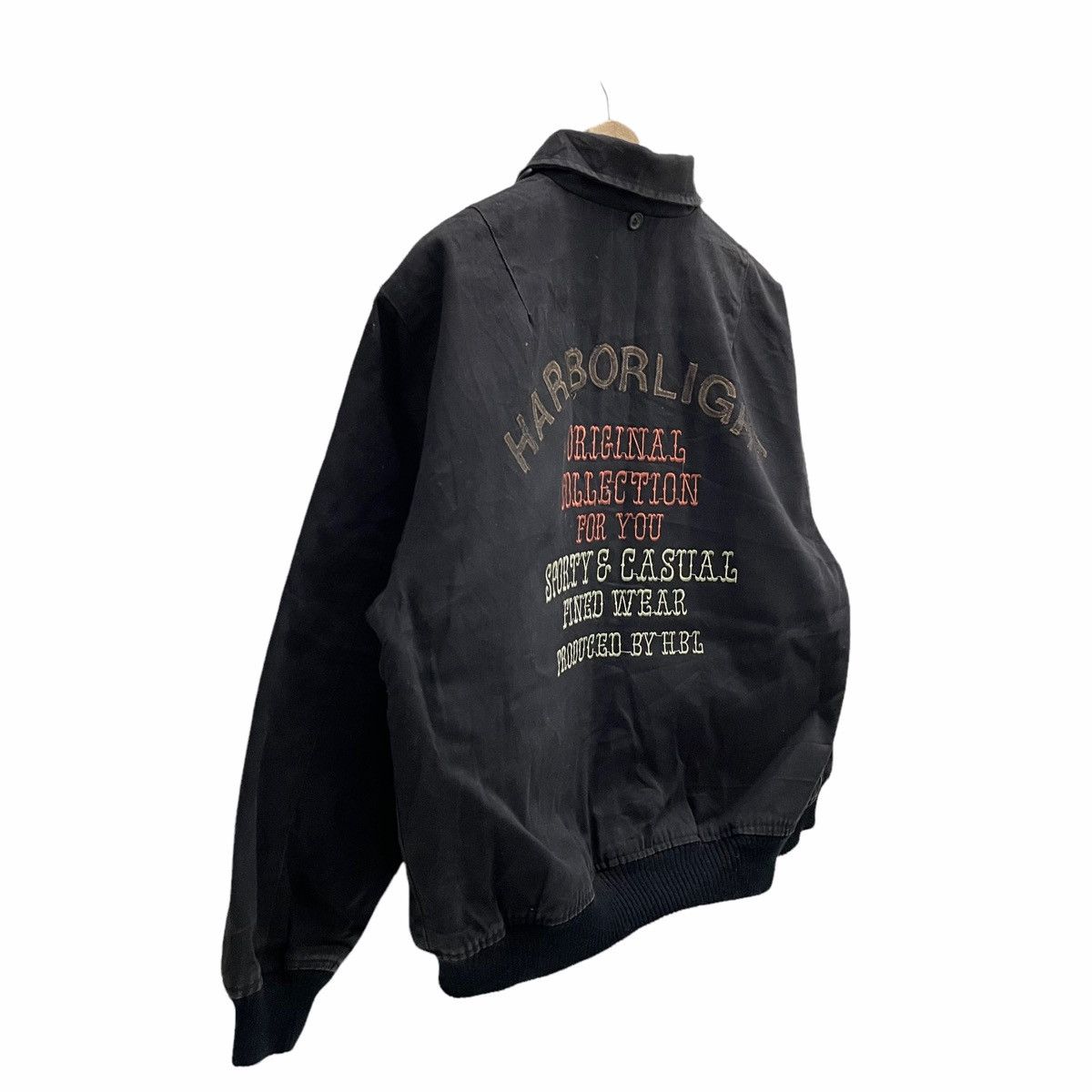 Japanese Brand × Vintage 💥90s HARBORLIGHT BOMBER VARSITY STREET JACKET Size US M / EU 48-50 / 2 - 4 Thumbnail
