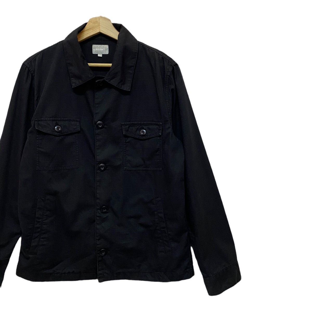 Beams Plus × Japanese Brand × Vintage 🔥BEAMS JAPAN MULTI POCKET WORKERS BUTTON STYLE SHIRT Size US S / EU 44-46 / 1 - 8 Thumbnail