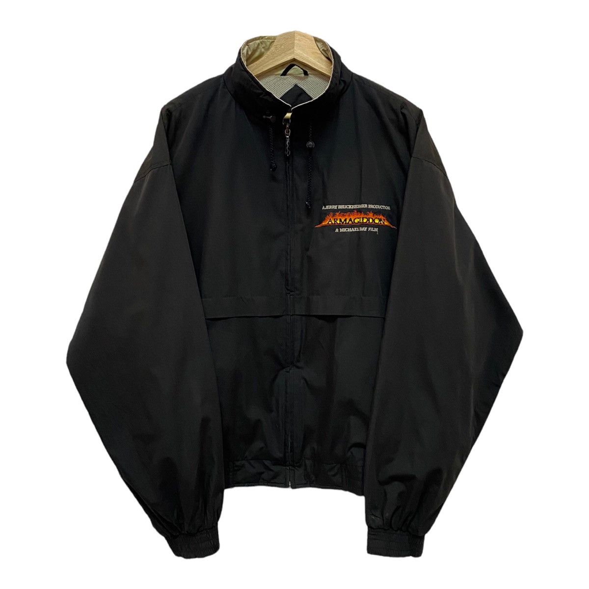 Vintage RARE‼️ARMAGEDDON BY MICHAEL BAY FILM PRODUCTION JACKET Size US XL / EU 56 / 4 - 2 Thumbnail