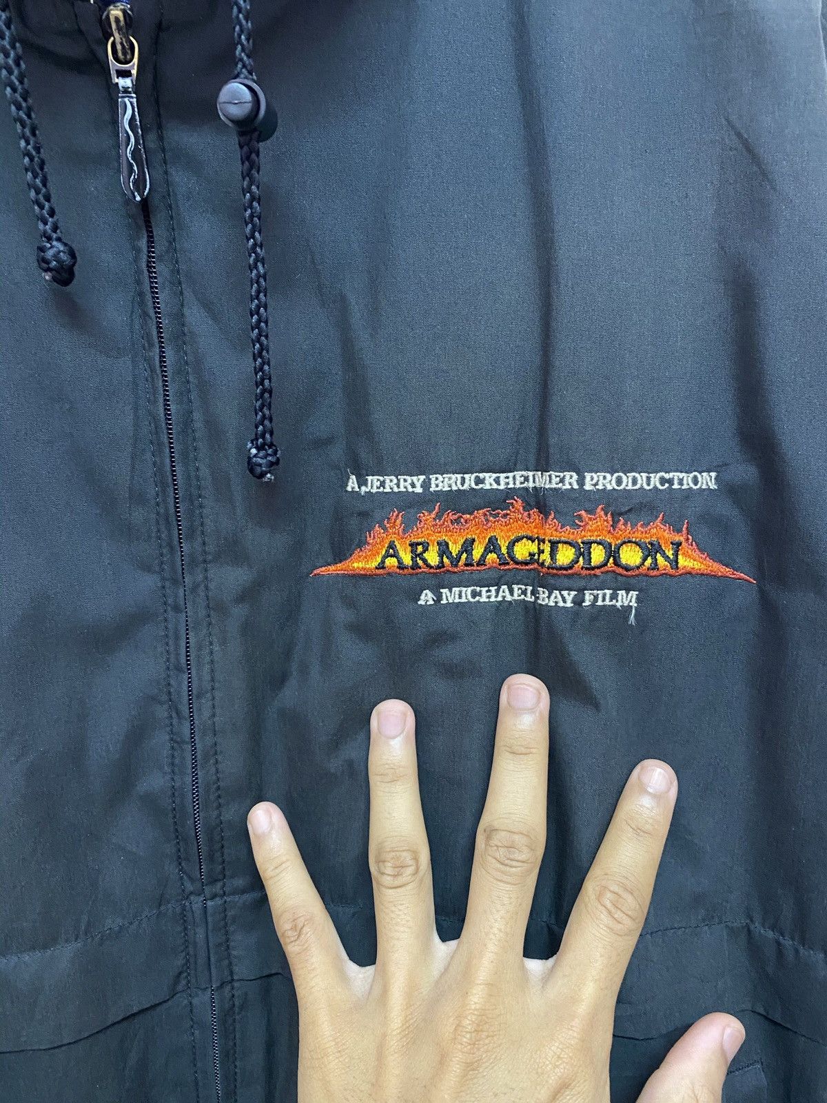 Vintage RARE‼️ARMAGEDDON BY MICHAEL BAY FILM PRODUCTION JACKET Size US XL / EU 56 / 4 - 8 Thumbnail