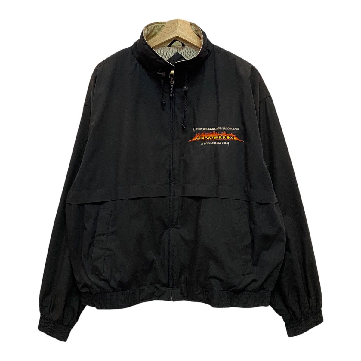 Vintage RARE‼️ARMAGEDDON BY MICHAEL BAY FILM PRODUCTION JACKET Size US XL / EU 56 / 4 - 4 Thumbnail