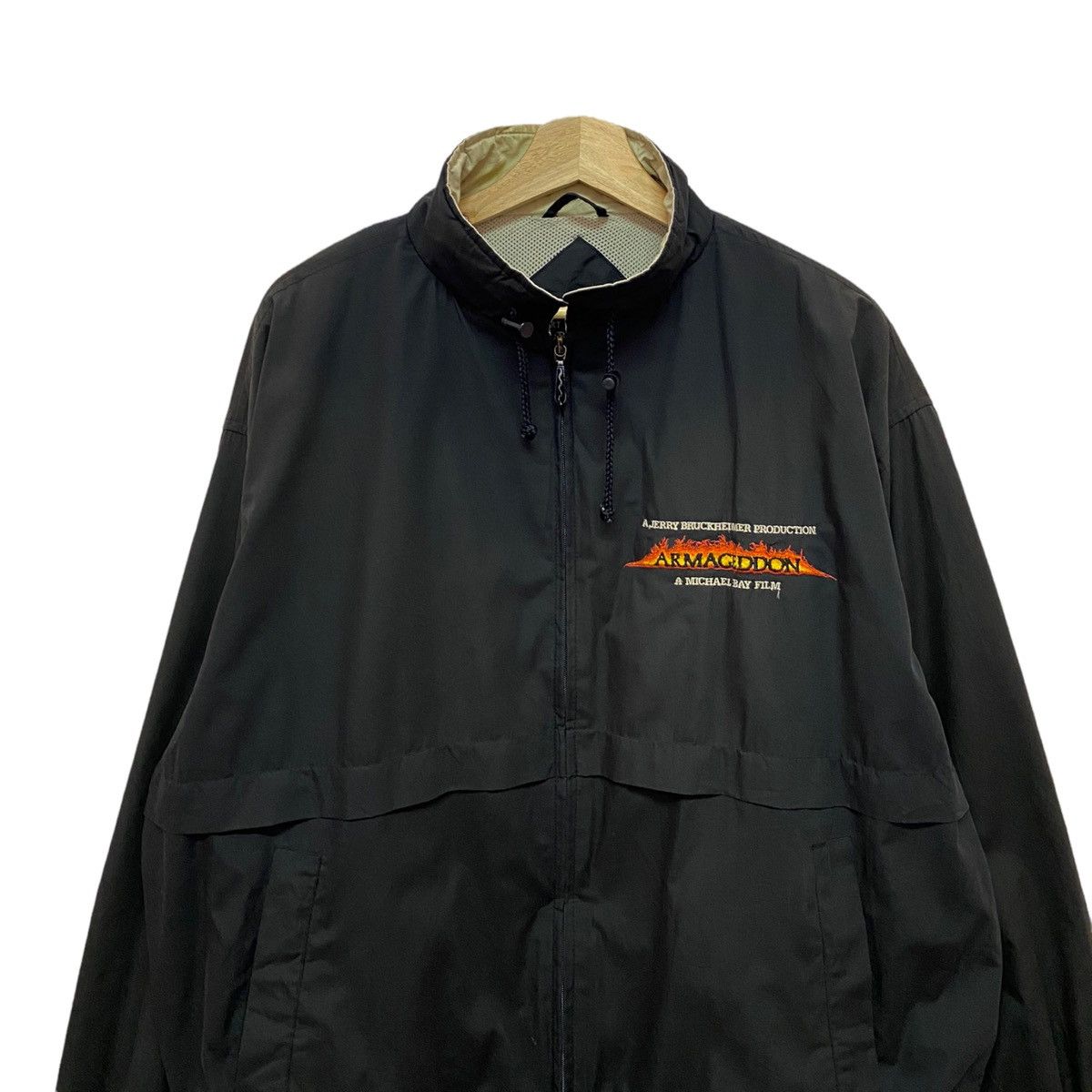 Vintage RARE‼️ARMAGEDDON BY MICHAEL BAY FILM PRODUCTION JACKET Size US XL / EU 56 / 4 - 6 Thumbnail