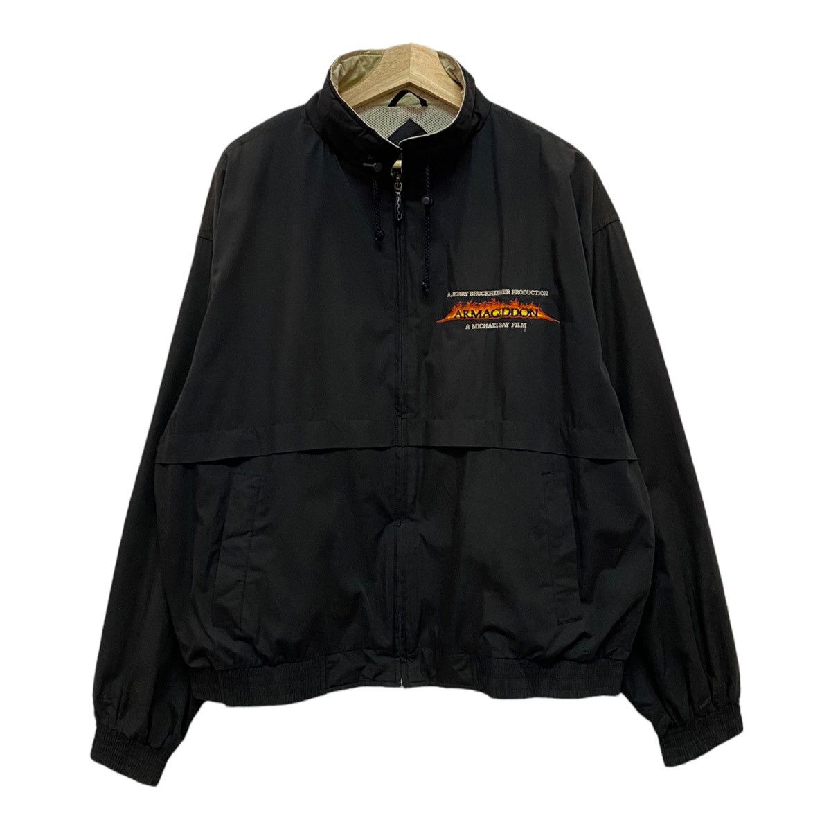 Vintage RARE‼️ARMAGEDDON BY MICHAEL BAY FILM PRODUCTION JACKET Size US XL / EU 56 / 4 - 7 Thumbnail