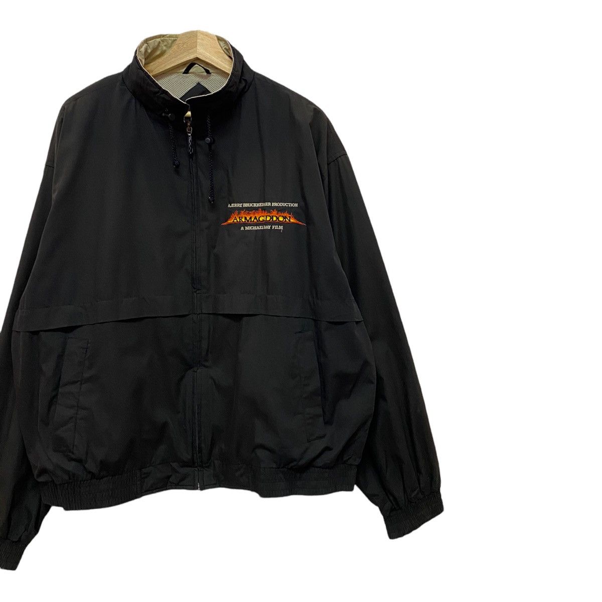 Vintage RARE‼️ARMAGEDDON BY MICHAEL BAY FILM PRODUCTION JACKET Size US XL / EU 56 / 4 - 5 Thumbnail